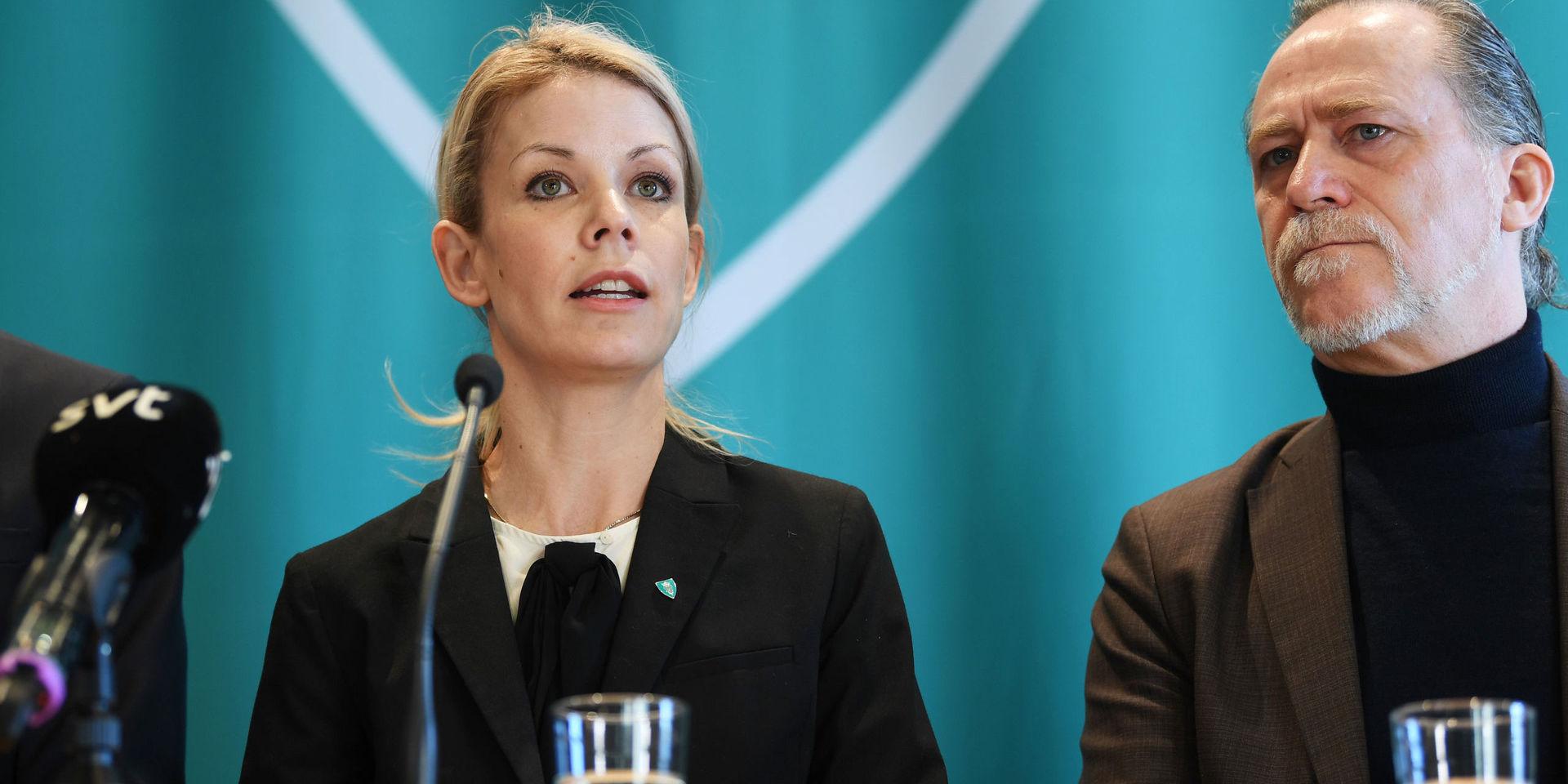 Anna König Jerlmyr (M) och Daniel Helldén (MP).