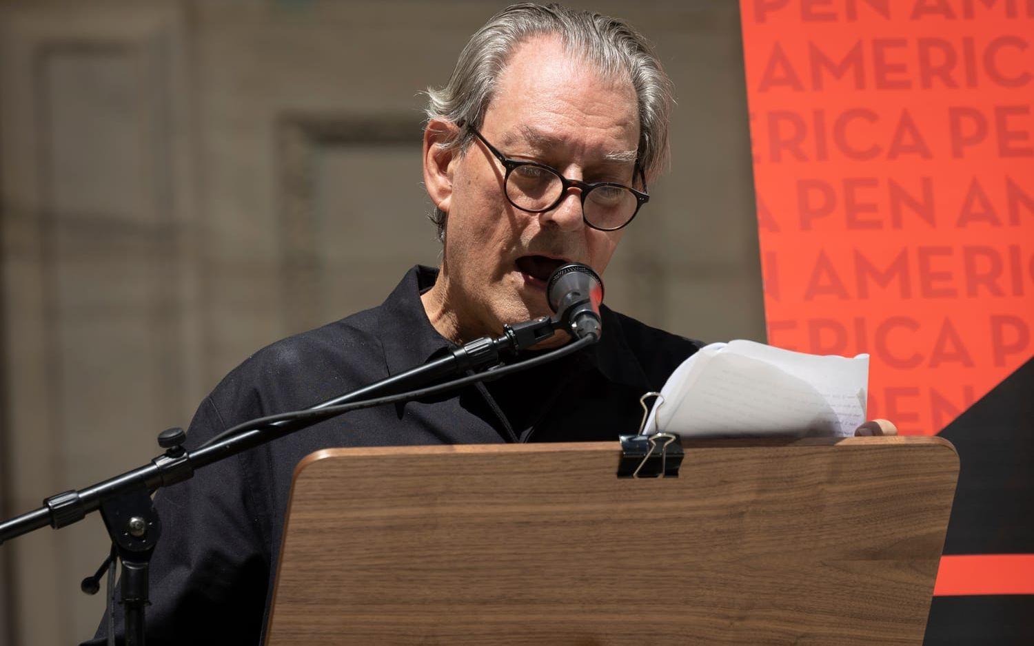 Paul Auster år 2022.