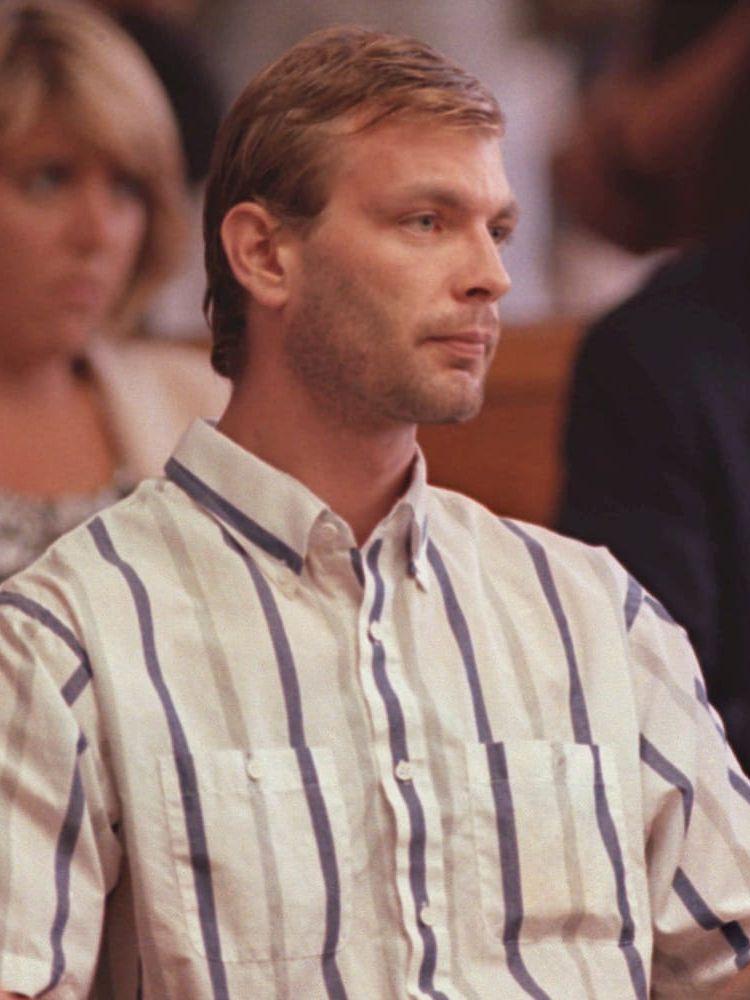 Jeffrey Dahmer i rätten 1991. 