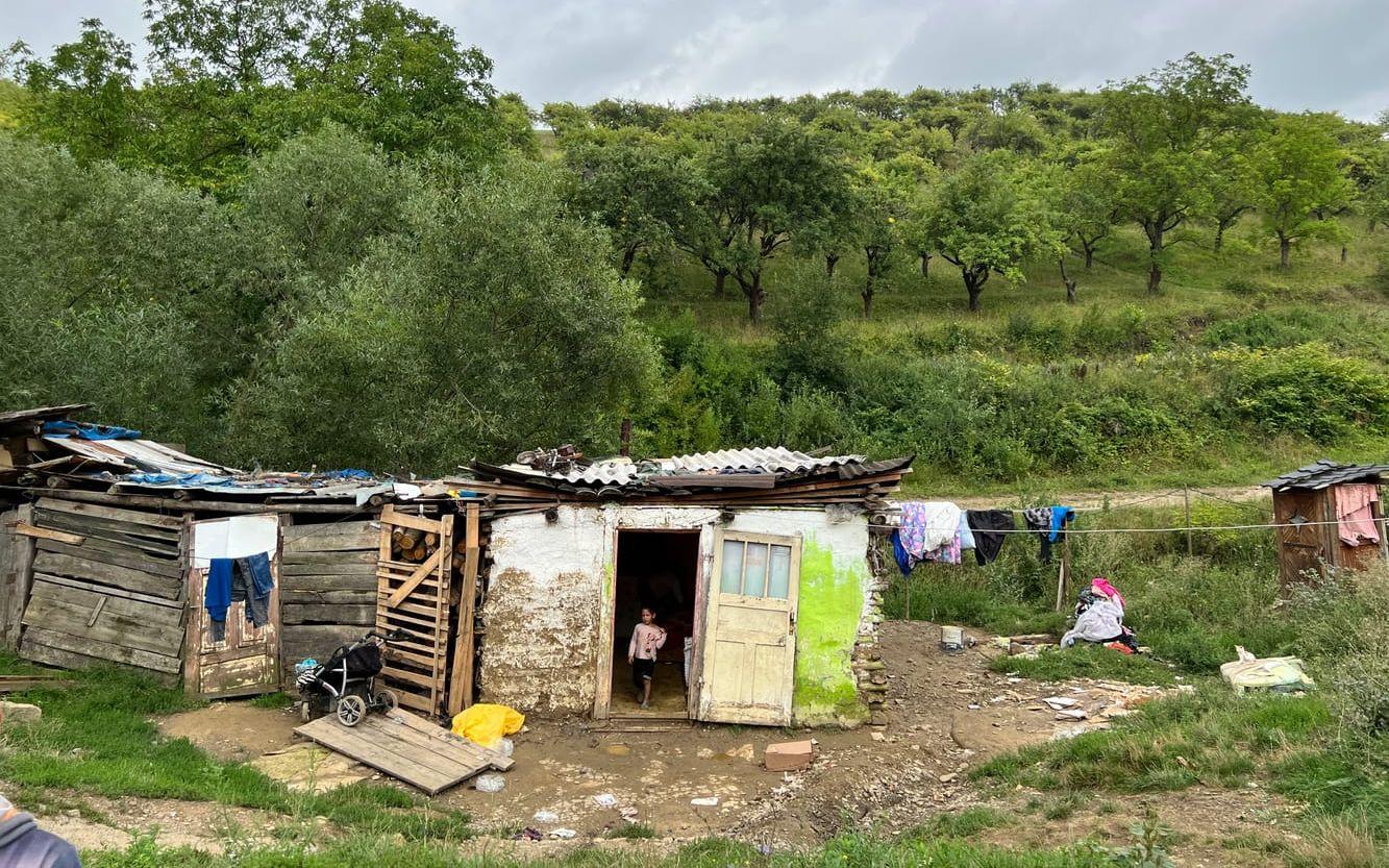 Hygien är det överlägset största problemet i bosättningarna, förklarar Dušan som har levt i Rožkovany i 56 år.