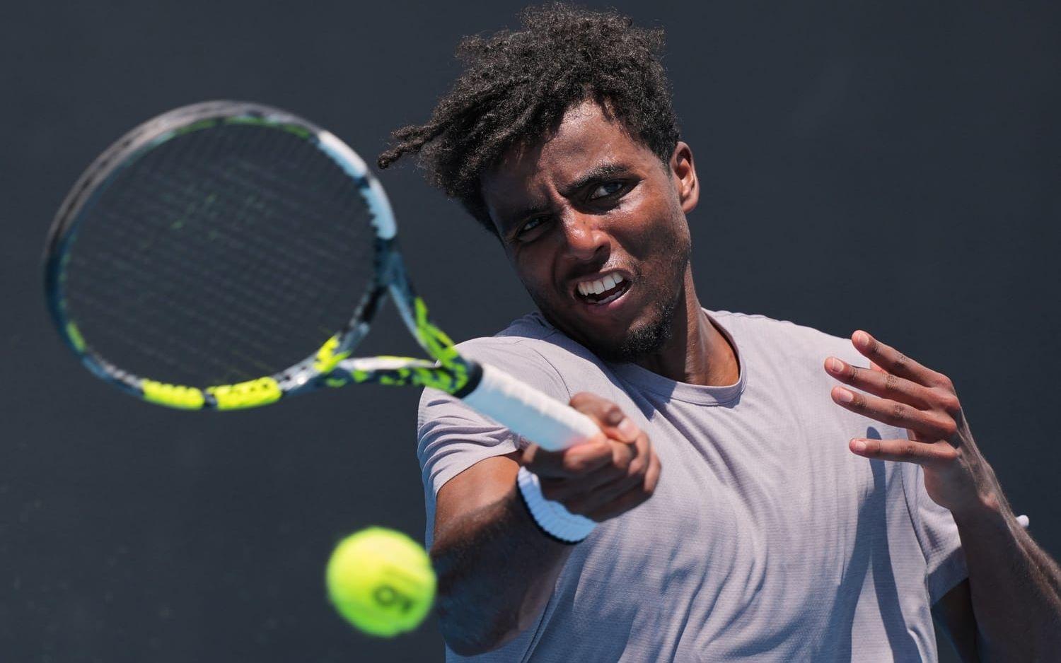 Elias Ymer, 175 på världsrankningen, är Sveriges bästa tennisspelare. Arkivbild.