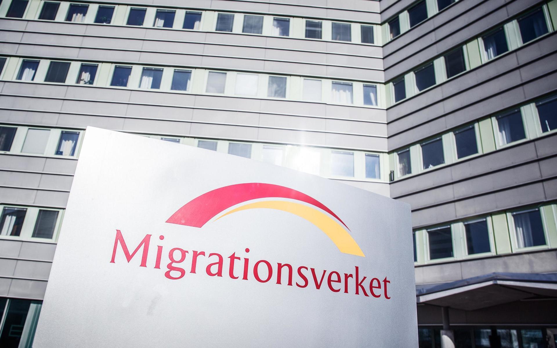 Migrationsverkets lokaler i Solna där Sveriges nya hårda migrationspolitik nu ska utföras av handläggarna. 