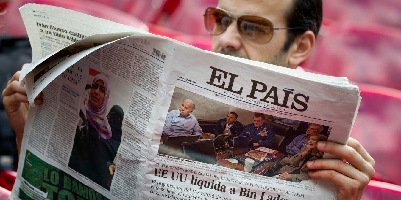 Den spanska tidningen El País tillsätter en genuskorrespondent. Arkivbild.