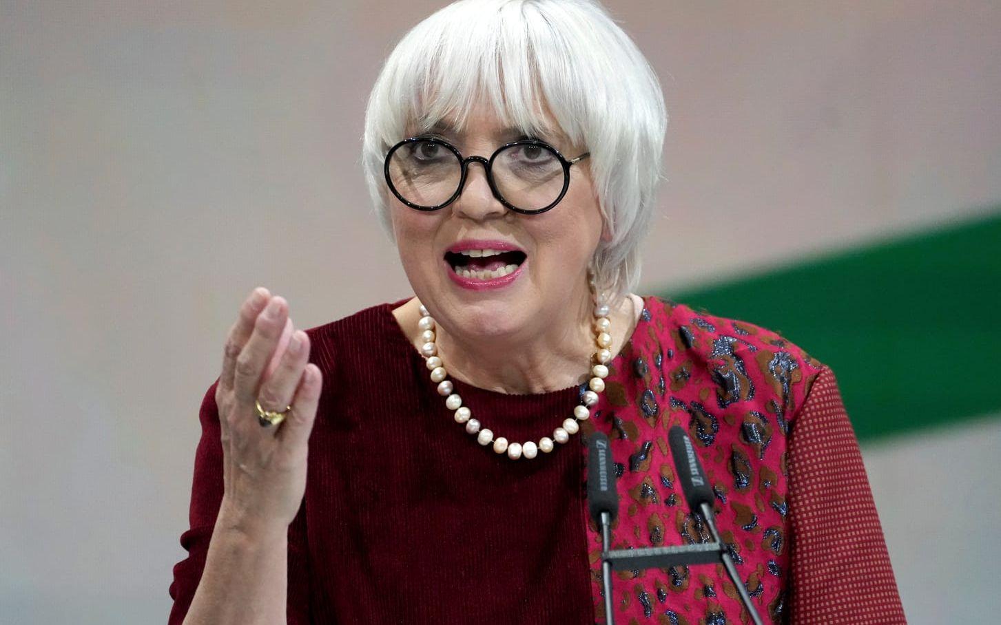 Tysklands kulturminister Claudia Roth. Arkivbild.
