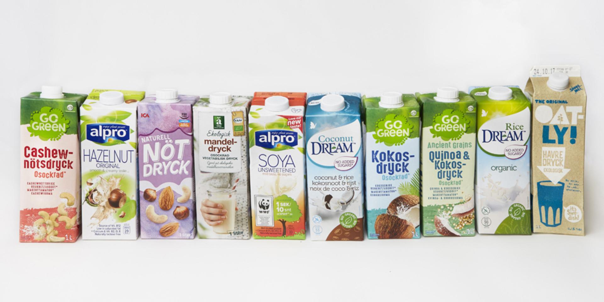 Det finns många alternativ till juvermjölk.
