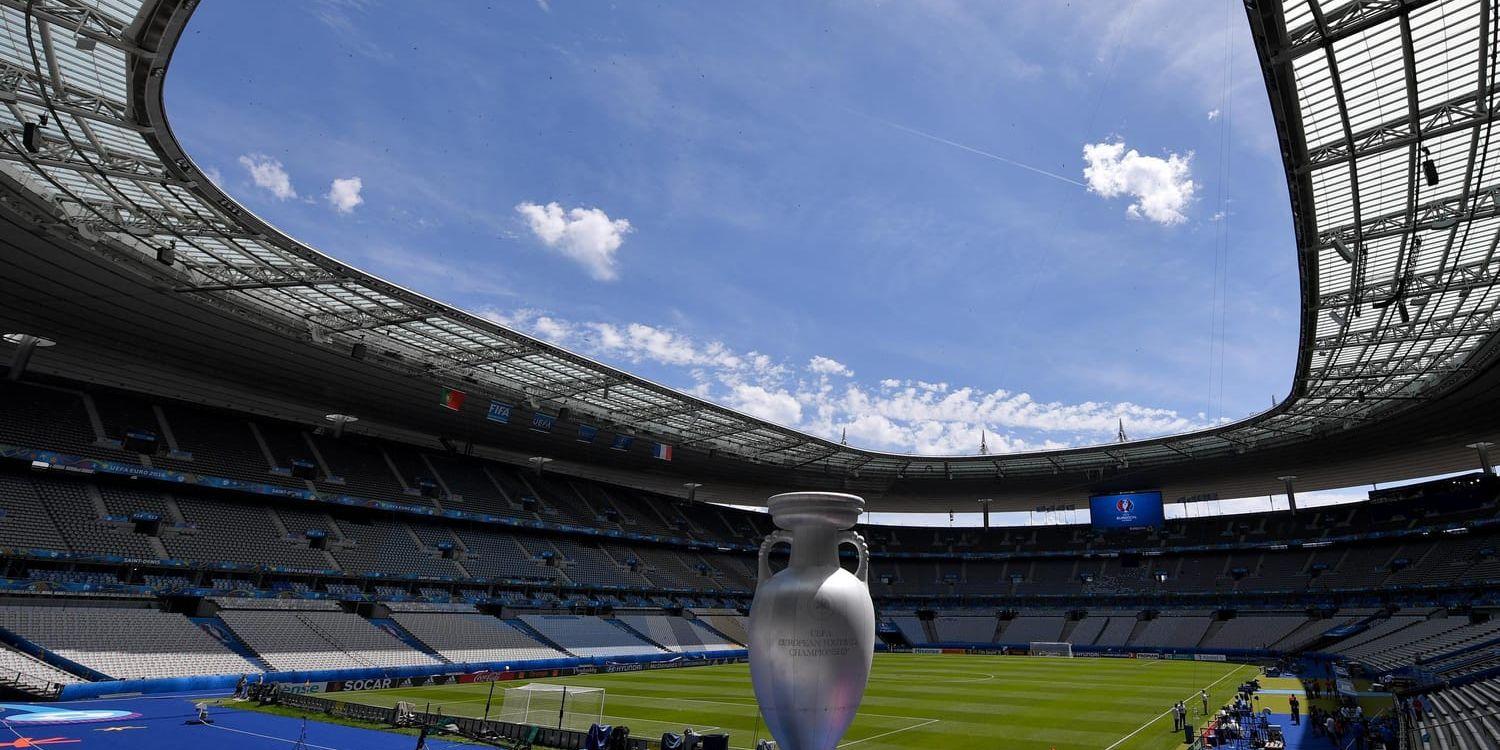 Kvällens EM-final kommer att spelas på Stade de France utanför Paris.