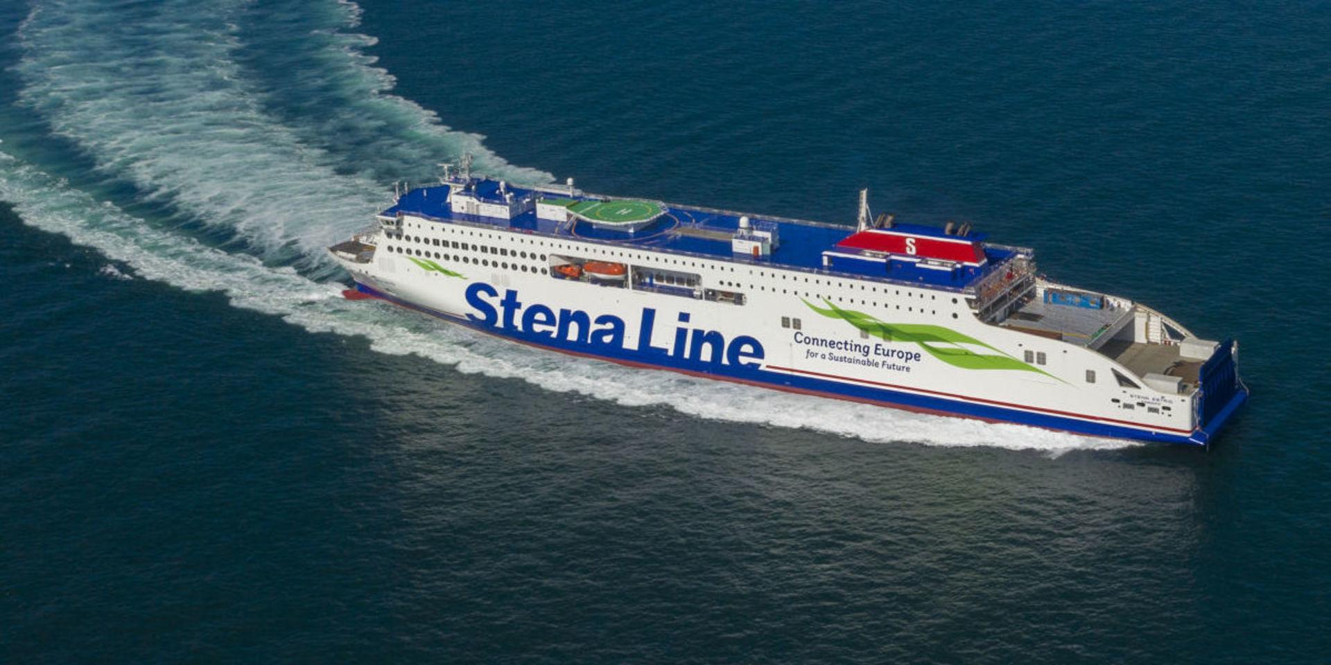 Stena Estrid testades till havs för att bland annat säkerställa säkerheten och färjans bränsleförbrukning. 