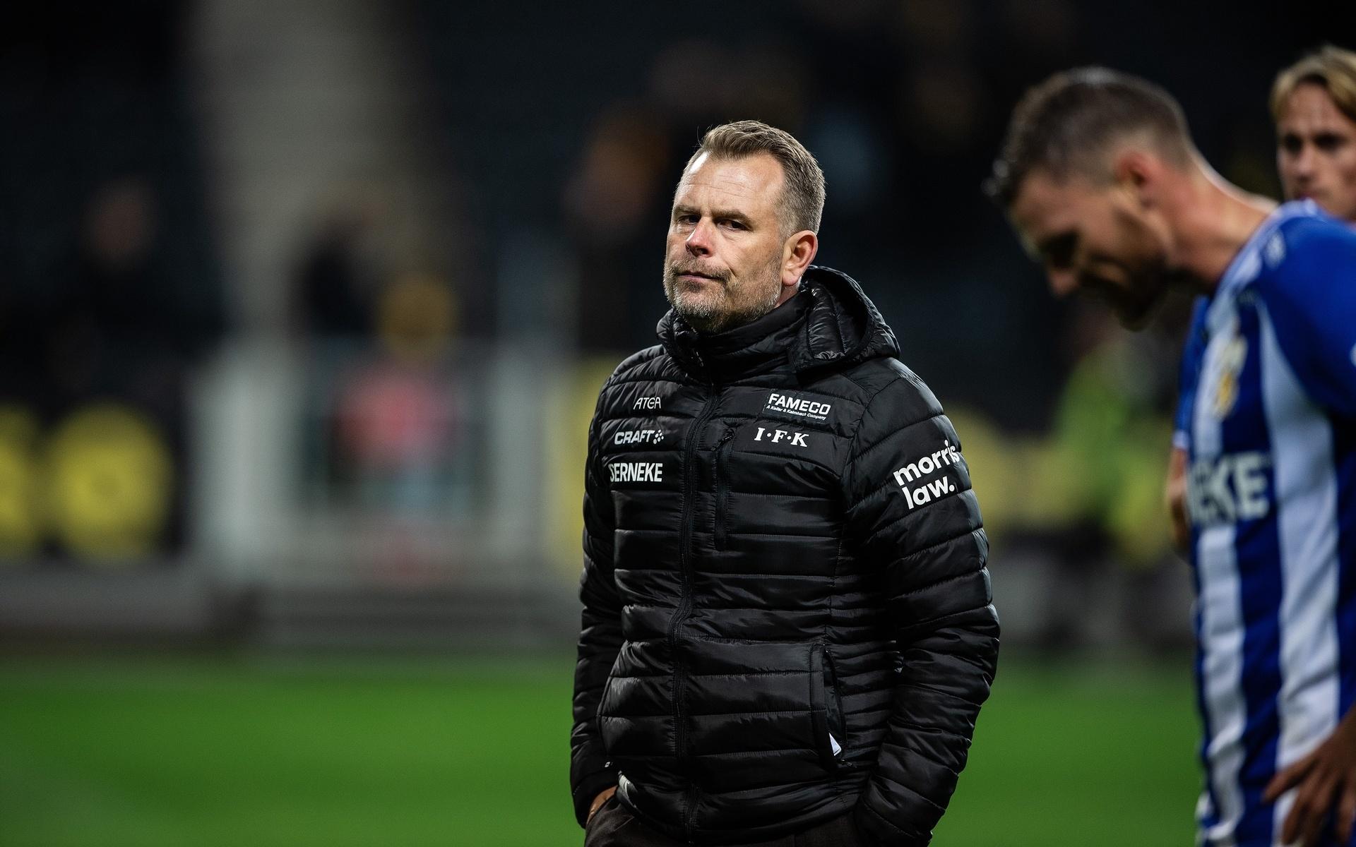 Mikael Stahres IFK Göteborg åkte på en tung förlust borta mot AIK.