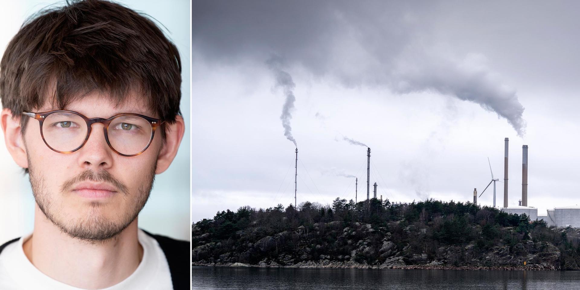 Ökade utsläpp i Lysekil kommer inte innebära en ökad press på kolkraftverken i Europa, även om Moderaternas representanter i EU kanske skulle önska att det var så, skriver debattören.