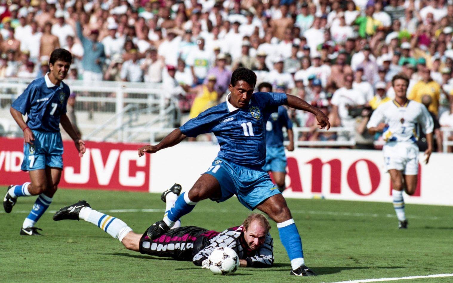 1994. Vinnare: Romario, Brasilien och Barcelona. Tvåa kom lagkamraten Hristo Stoitjkov, och Roberto Baggio blev trea. Foto: Bildbyrån
