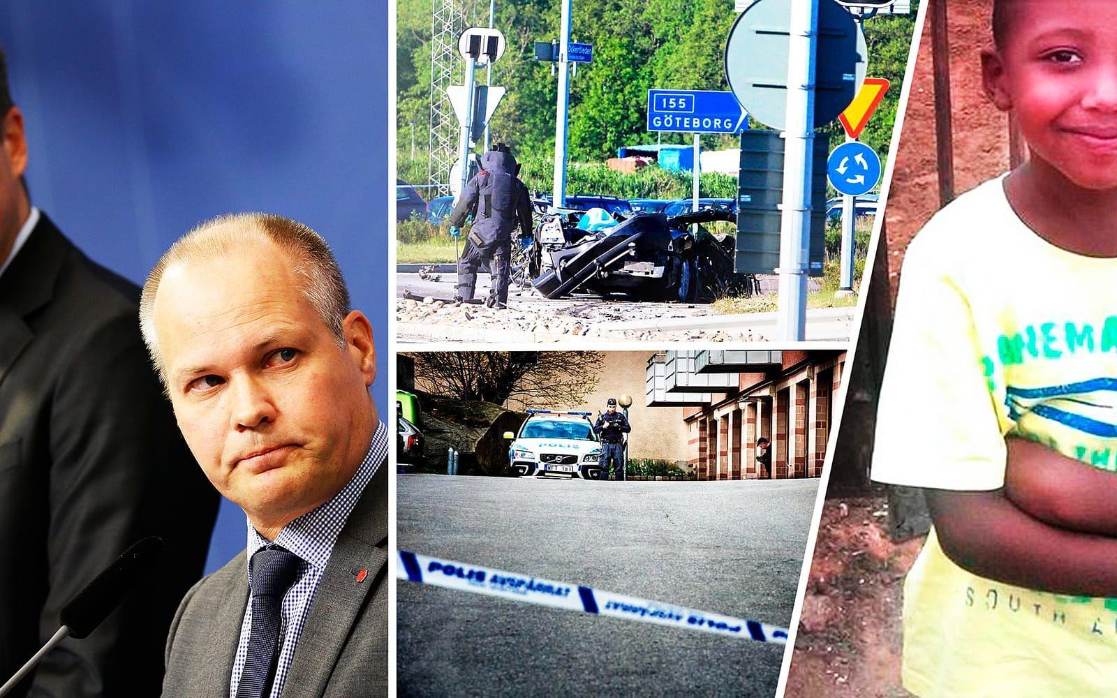 Efter de brutala morden på Vår Krog & Bar eskalerade hämndvåldet i Göteborg. Bland annat har två barn mördats i samvetslösa sprängningar. FOTO: GP och TT