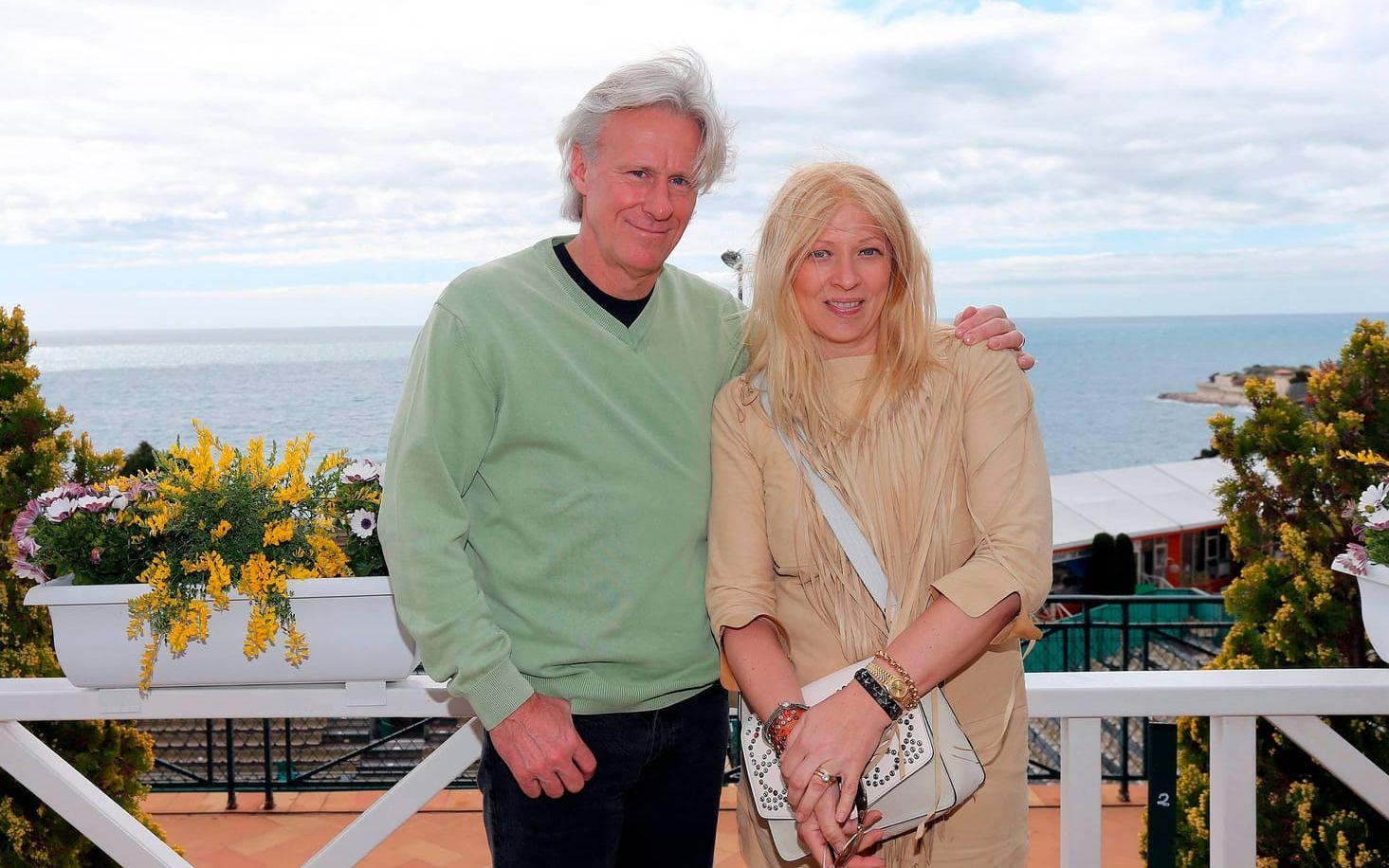 Björn Borg och hans fru Patricia. Foto: TT