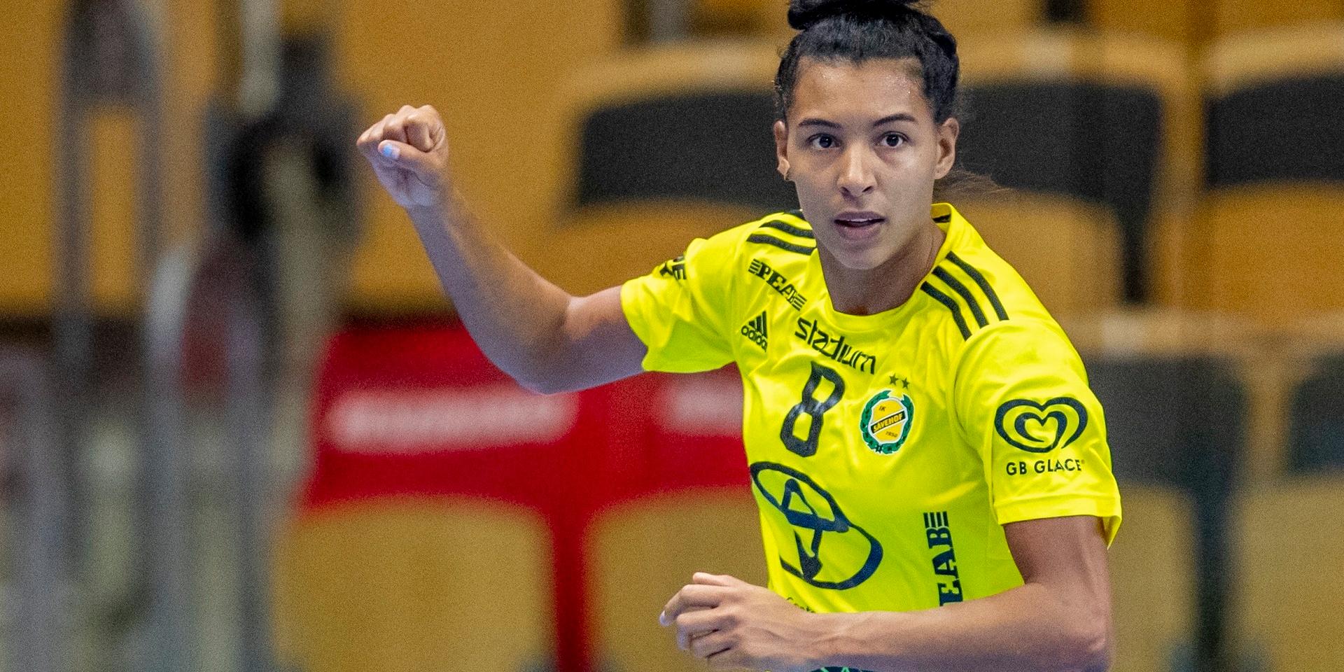 Jamina Roberts Sävehof föll mot Odense i Champions League-handbollen. Arkivbild.