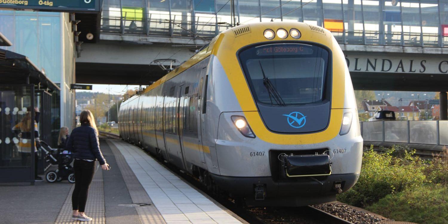 Mölndal kan trots allt få ett stopp på den planerade höghastighetsbanan mellan Göteborg och Borås. Bild: Camilla Moestedt