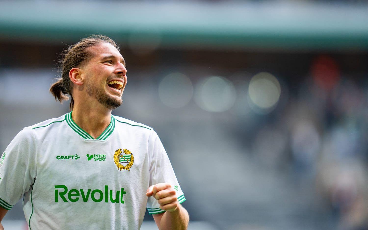 Nikola Vasic, inhopparen som svarade för ett hattrick i 8–1-segern mot Örgryte.