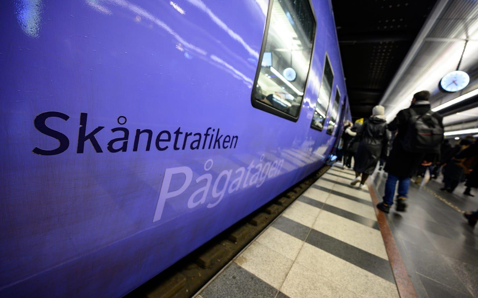 En 19-åring tog tåget med en pansargranat som hade kunnat sprängas av en stöt. Arkivbild.