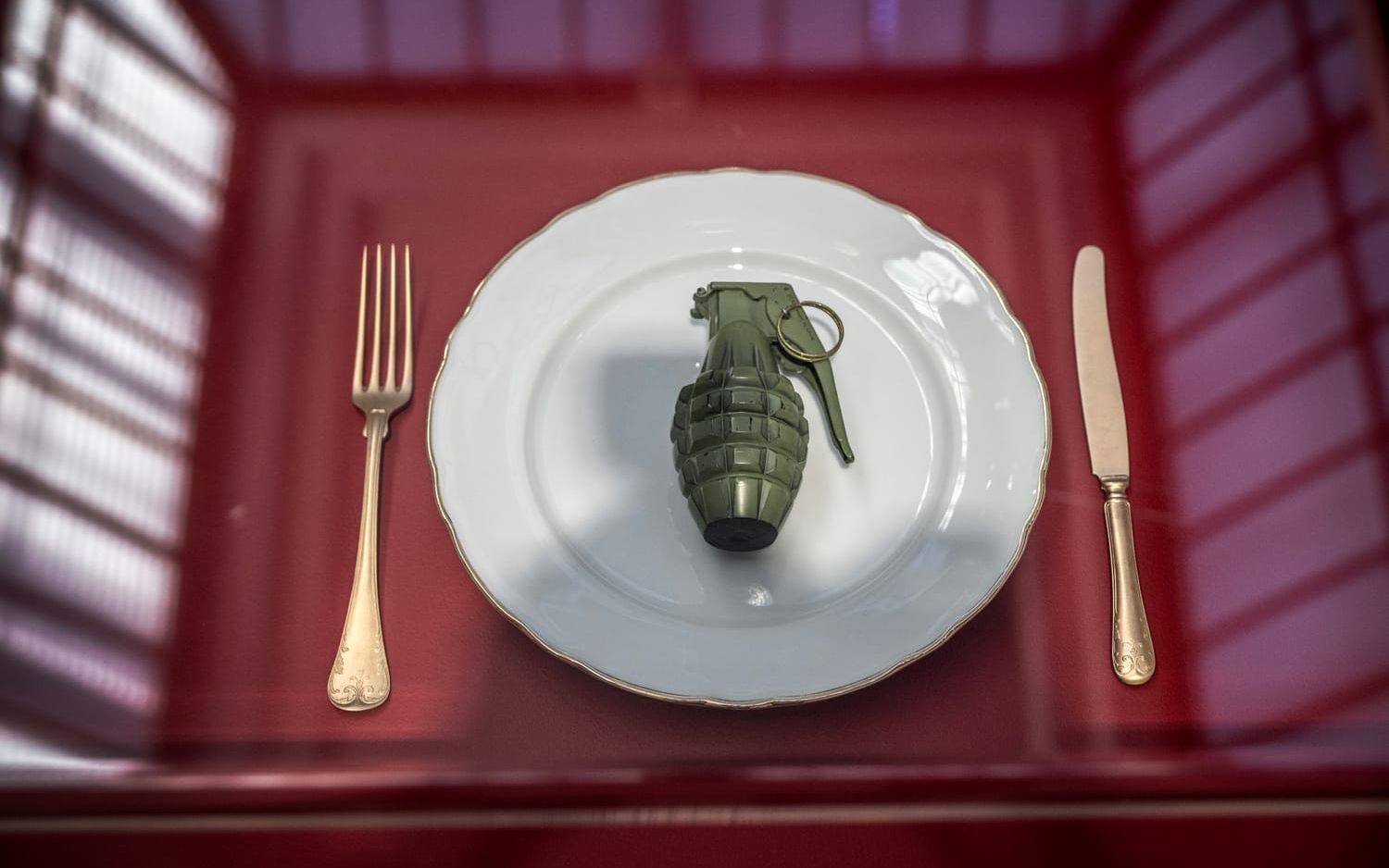 Alqumit Alhamads ”Trauma on plate”.