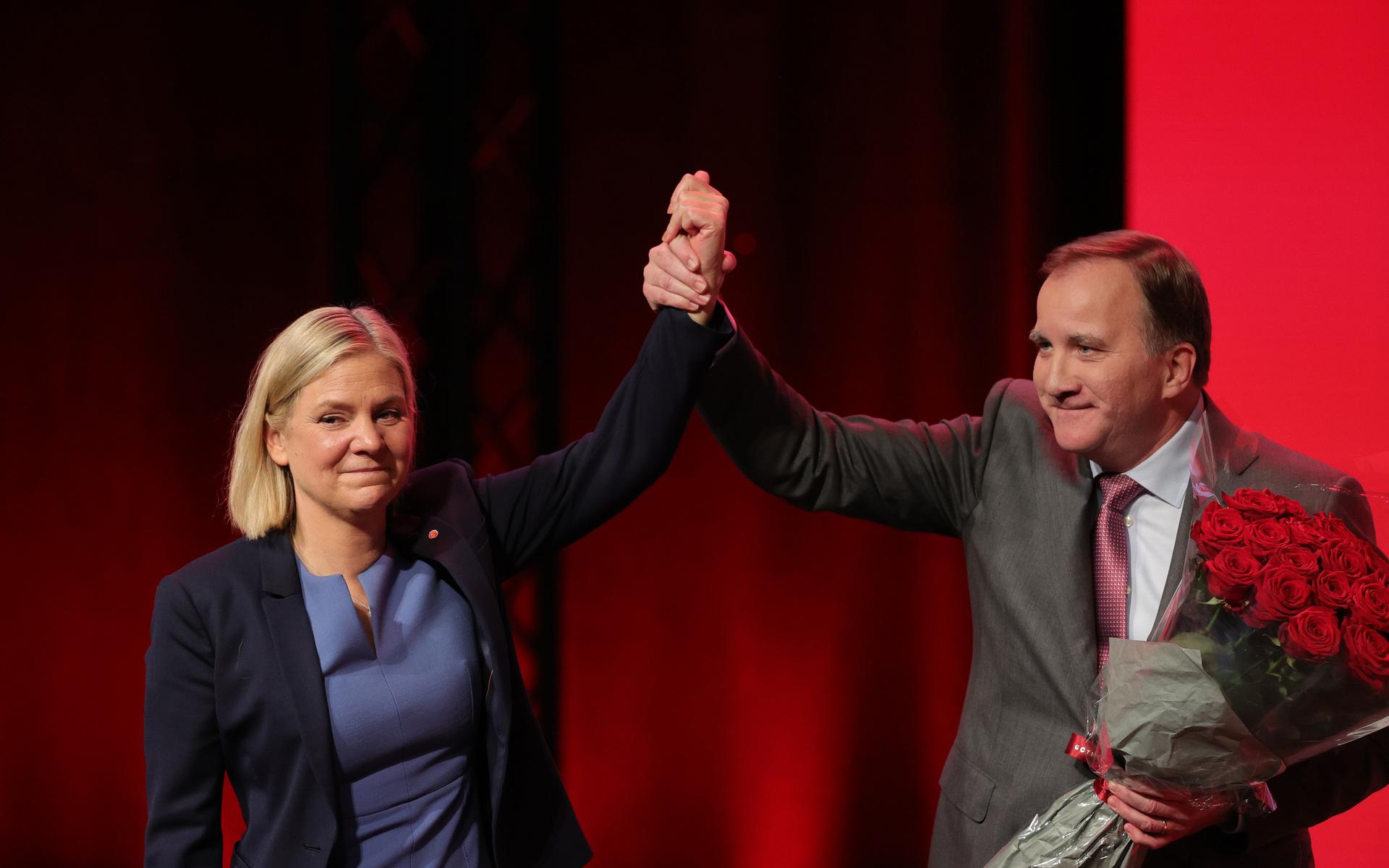 För tre veckor blev Magdalena Andersson Socialdemokraternas nya partiledare. Men än är det Stefan Löfven som är statsminister. 