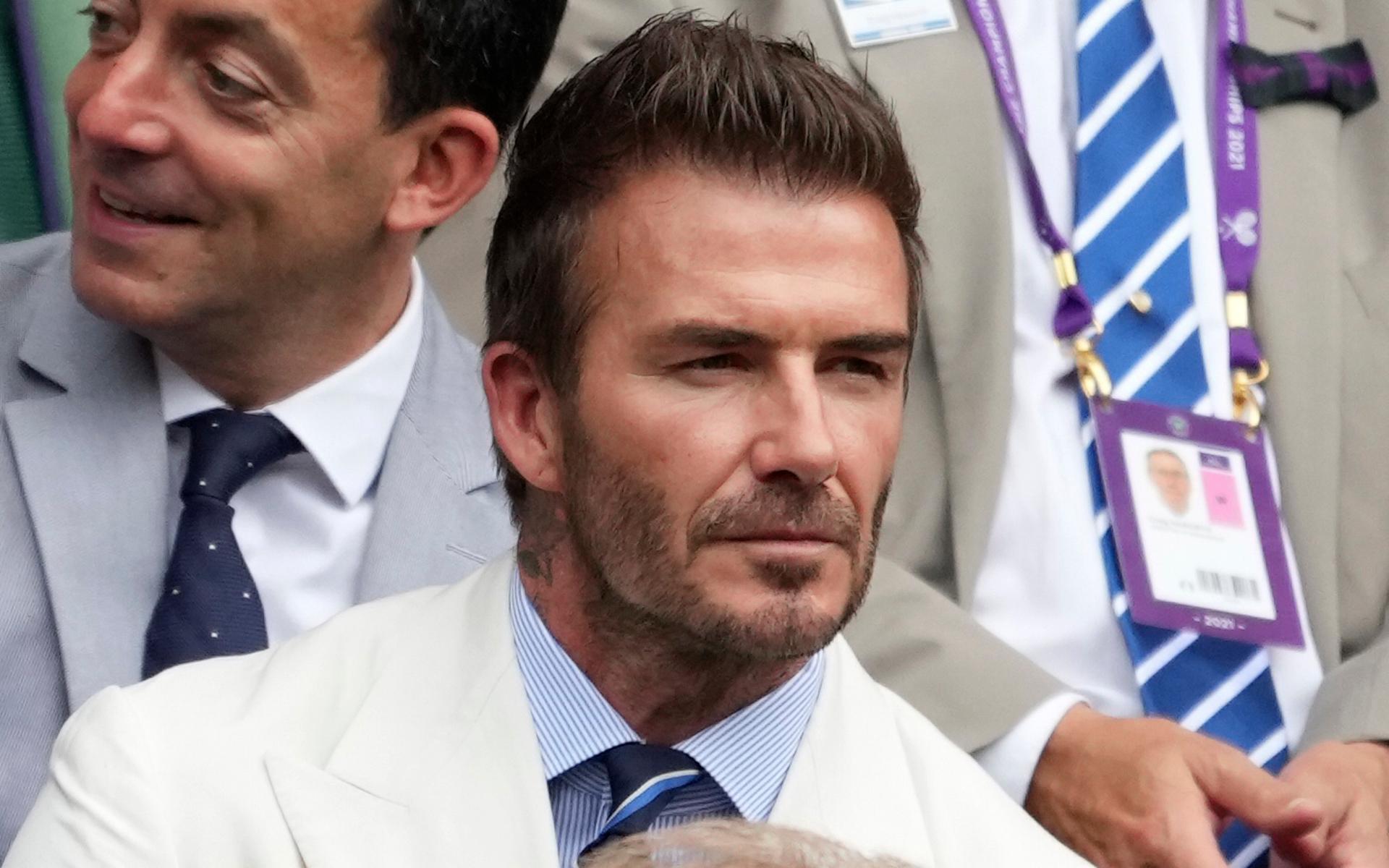 Beckham avslutade sin fotbollskarriär 2013.