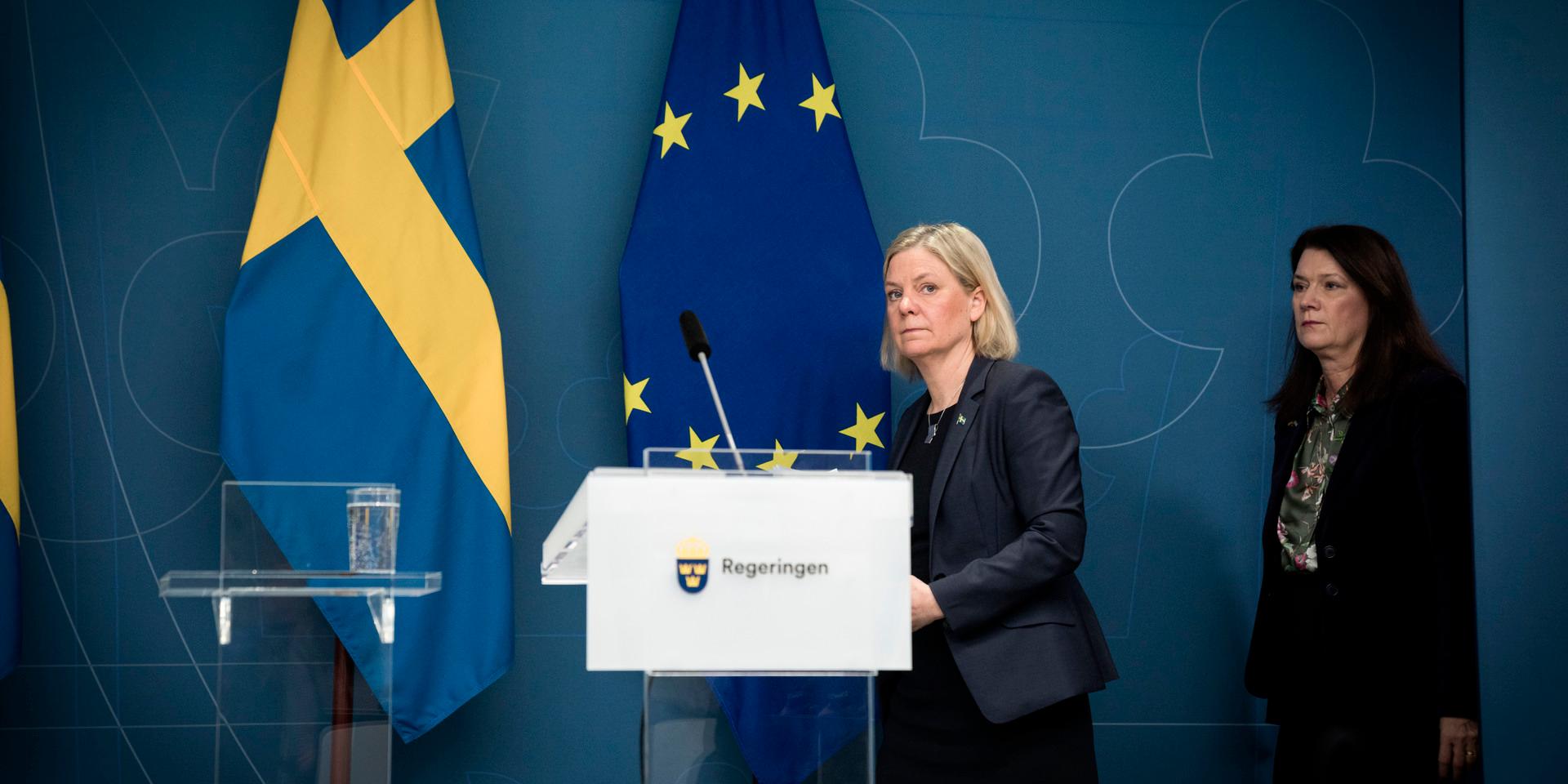 Regeringen var tvungen att förhandla med Turkiet för att få Sverige in i Nato.