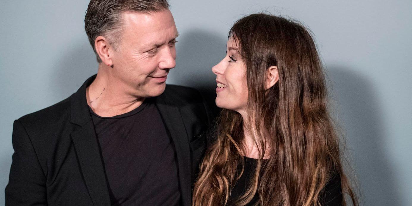 Mikael Persbrandt och Anna Odell spelar huvudrollerna i "X&Y" som inleder Stockholms filmfestival. Arkivbild.