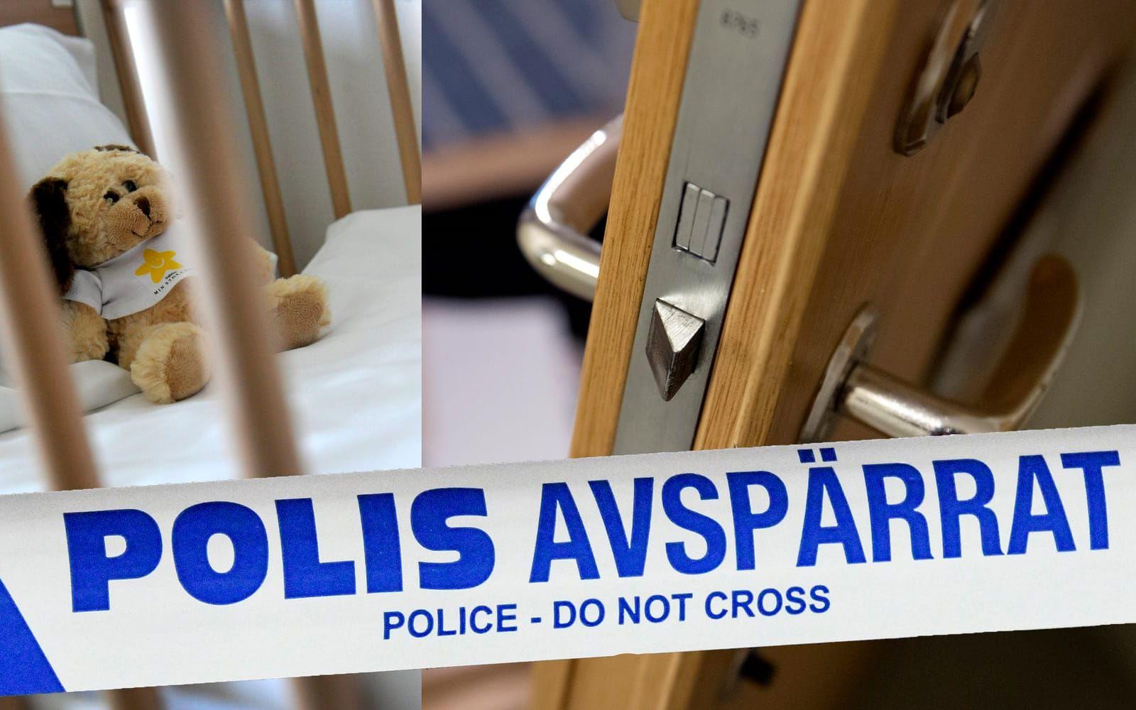 Polisen berättar med egna ord om när den lilla flickan hittades i lägenheten i Bergsåker. Bild: TT