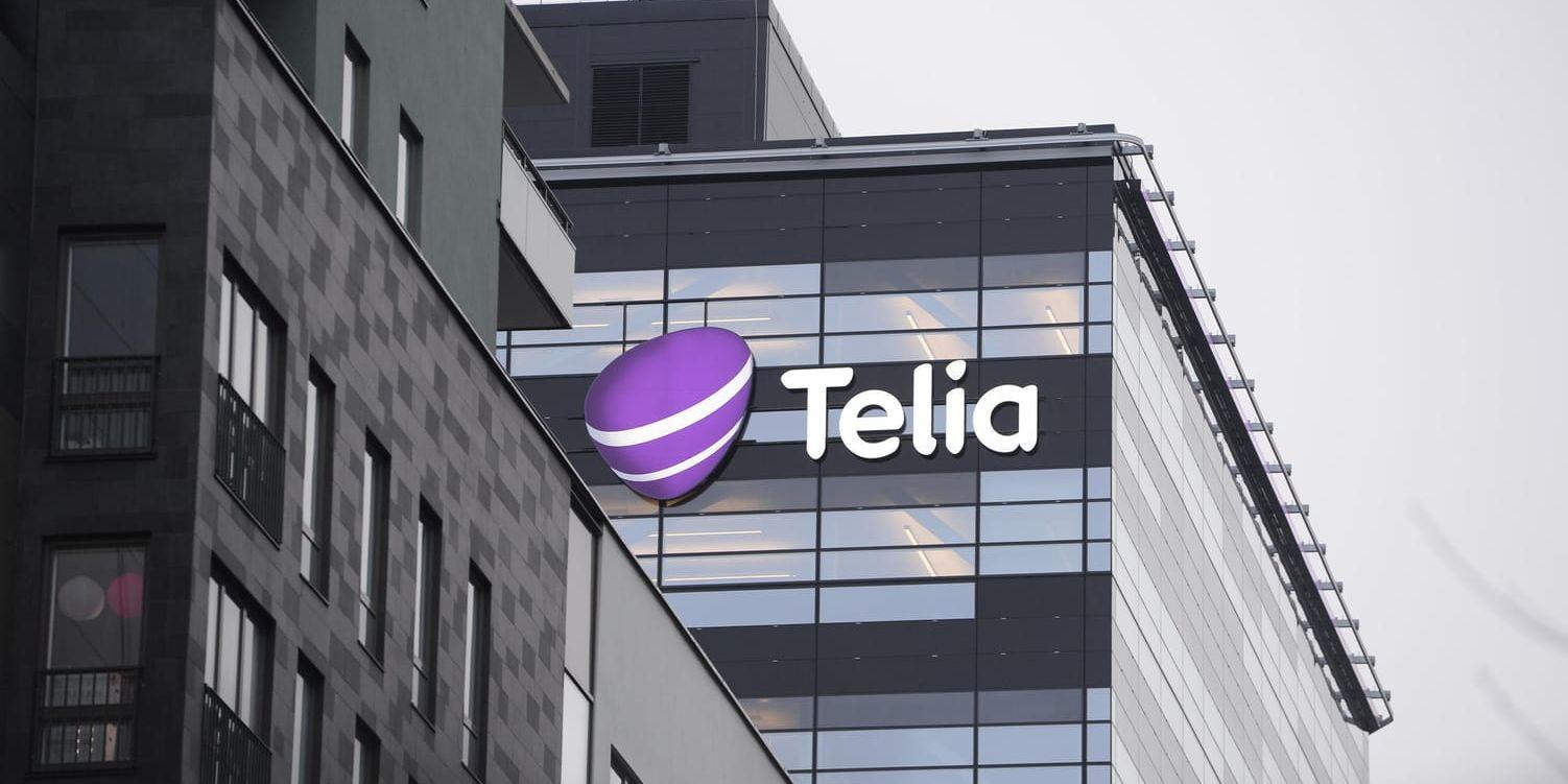 Telia presenterade företagets bokslut. Arkivbild.
