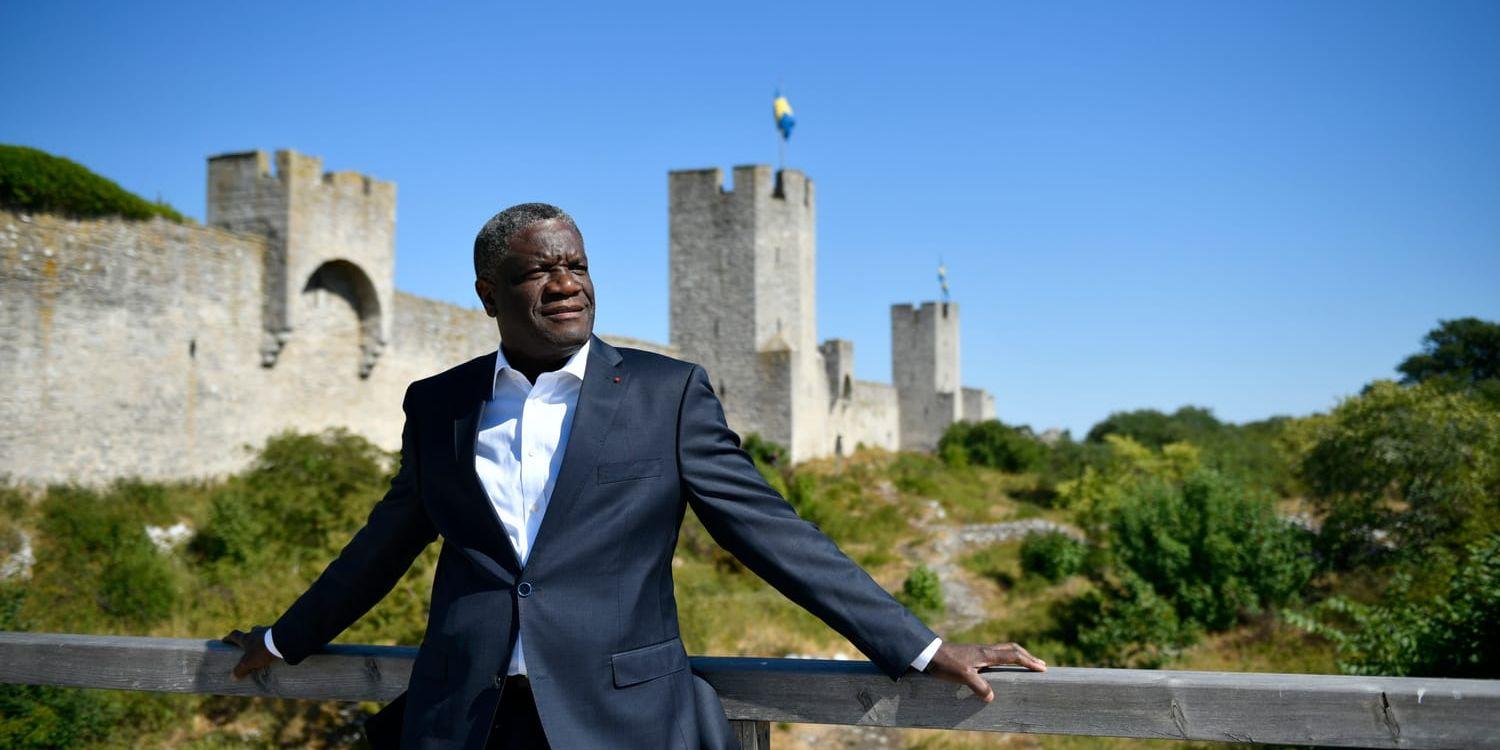 VISBY 20180704Doktor Denis Mukwege, chefsläkare vid Panzisjukhuset i östra DR Kongo.