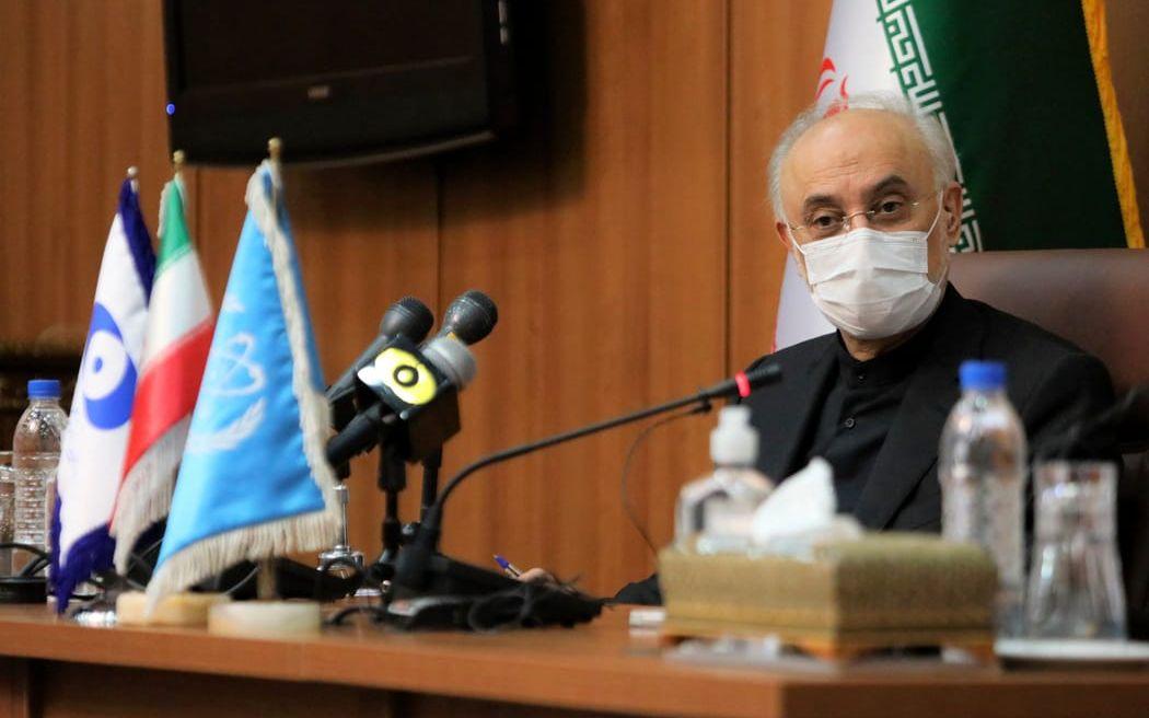 Irans kärnenergichef Ali Akbar Salehi.