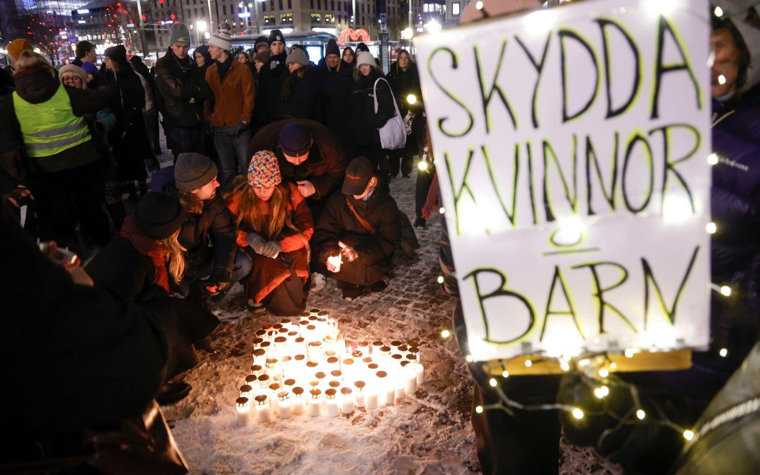 Mordet i Rönninge väckte starka känslor och en manifestation mot våld hölls i början av januari i Göteborg.