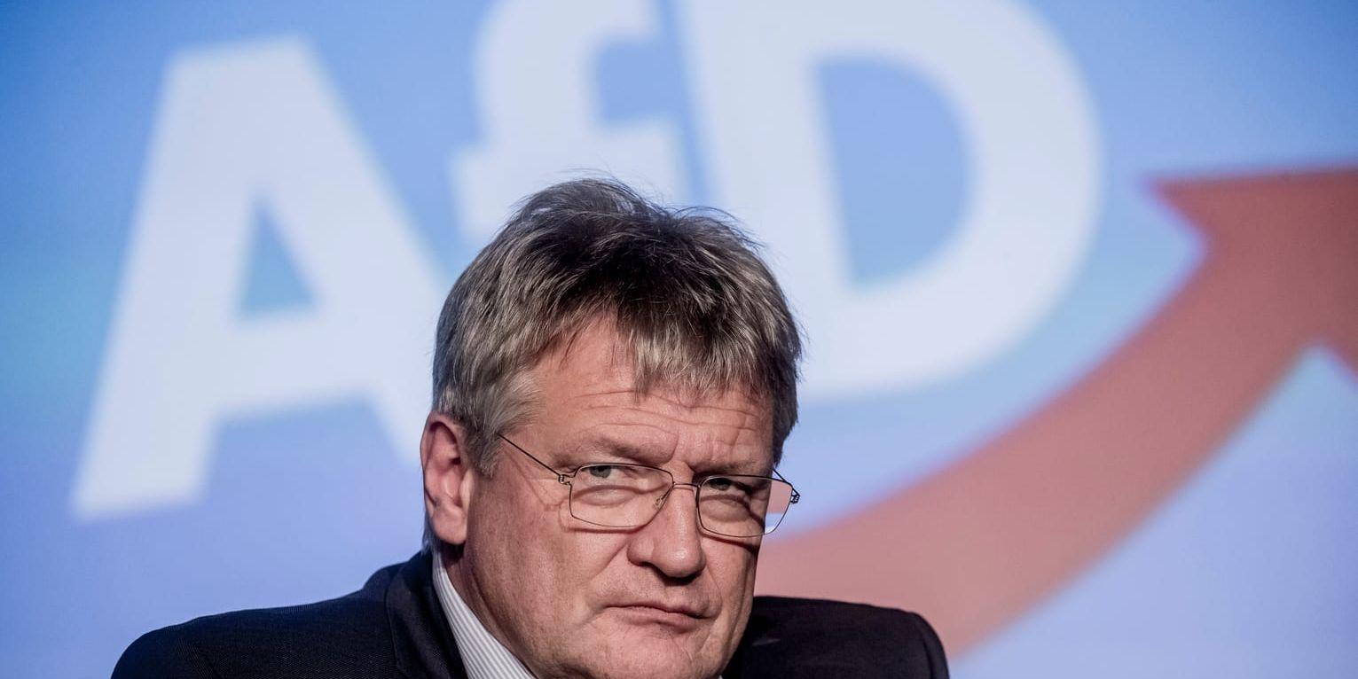 Jörg Meuthen, en av Alternativ för Tysklands (AFD) två ordförande. Arkivbild.