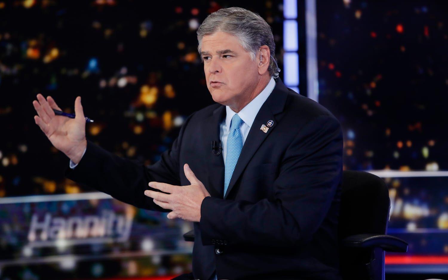 Sean Hannity är också en del av de medielandskap som går ut på att kritisera den politiska motståndarsidan.