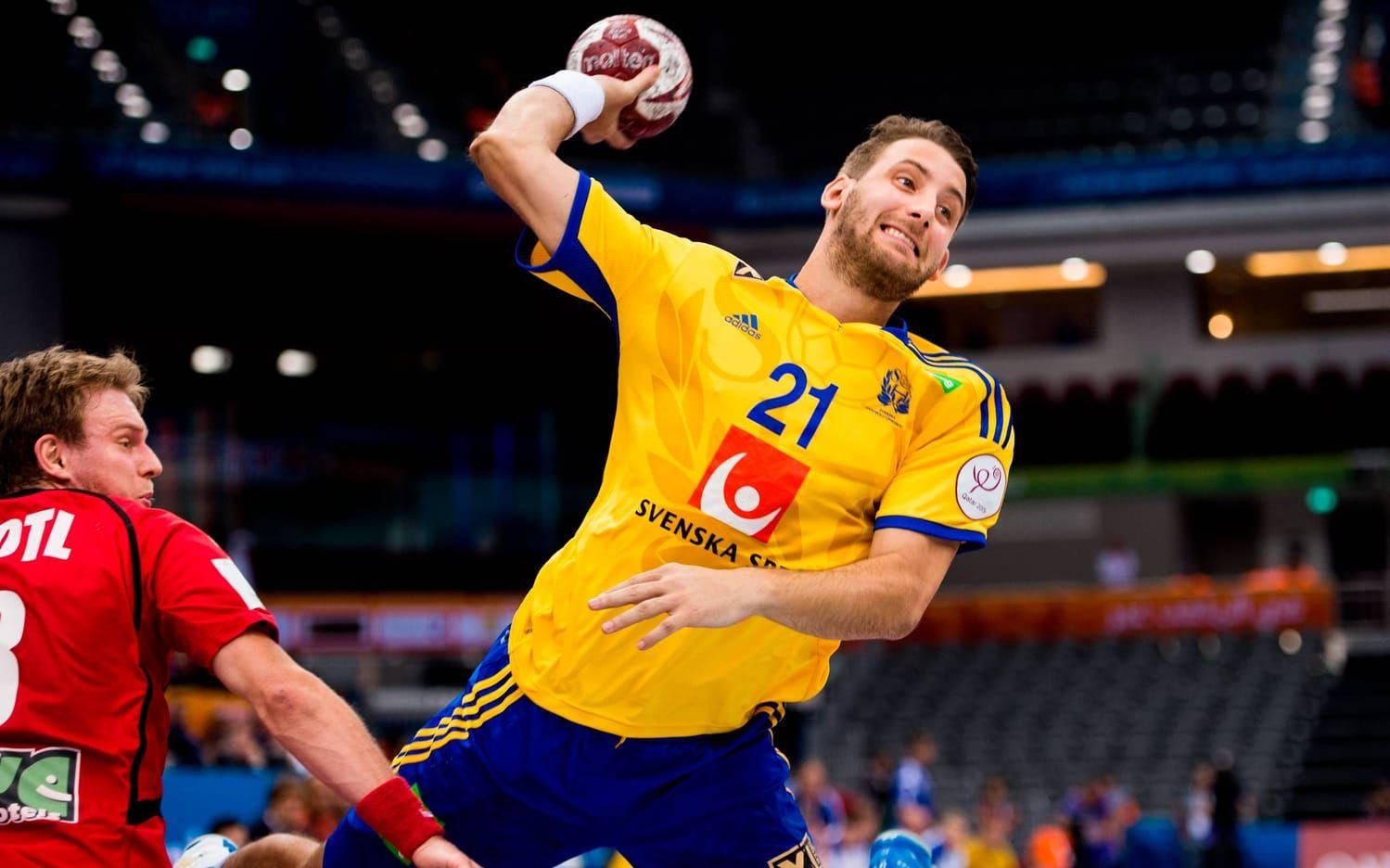 Patrik Fahlgren har spelat 53 landskamper för Sverige. Foto: Bildbyrån