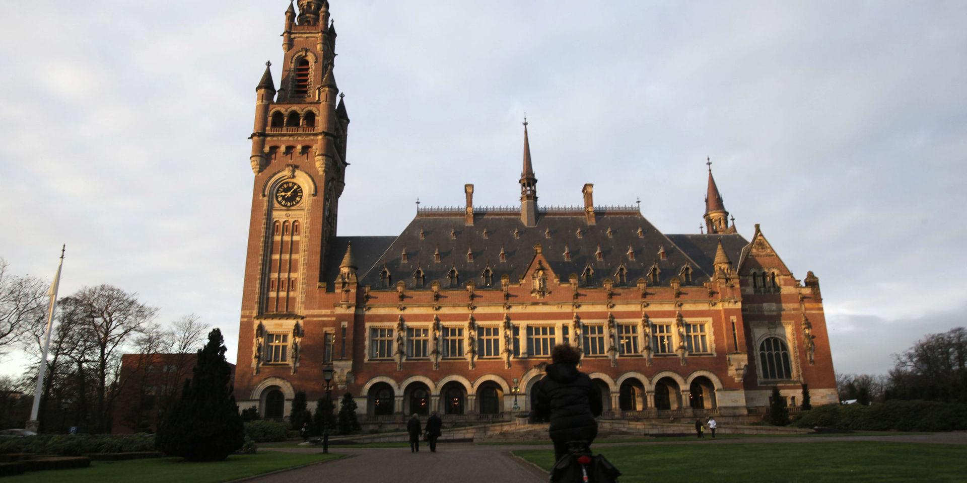 Internationella domstolen i Haag. Arkivbild.
