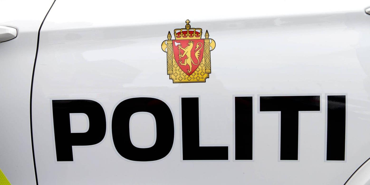 Norsk polisbil. Arkivbild.