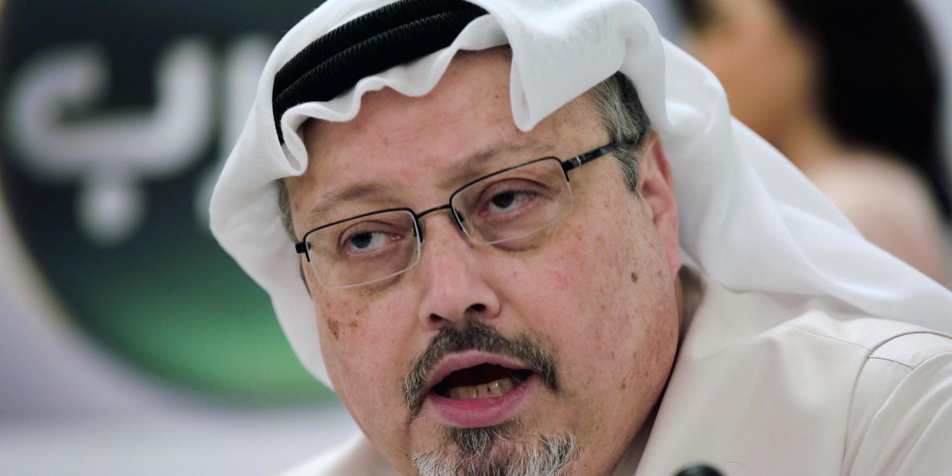 Den saudiske journalisten Jamal Khashoggi. Arkivbild.