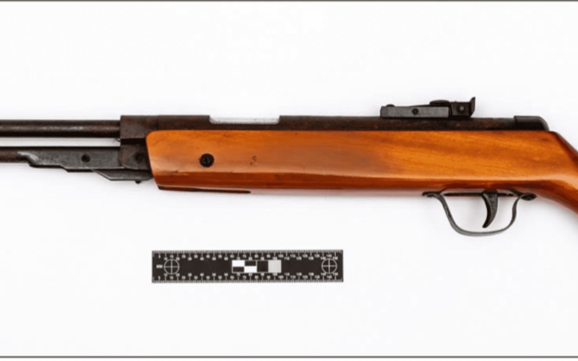 Vapnet som användes för att beskjuta pojkarna. 