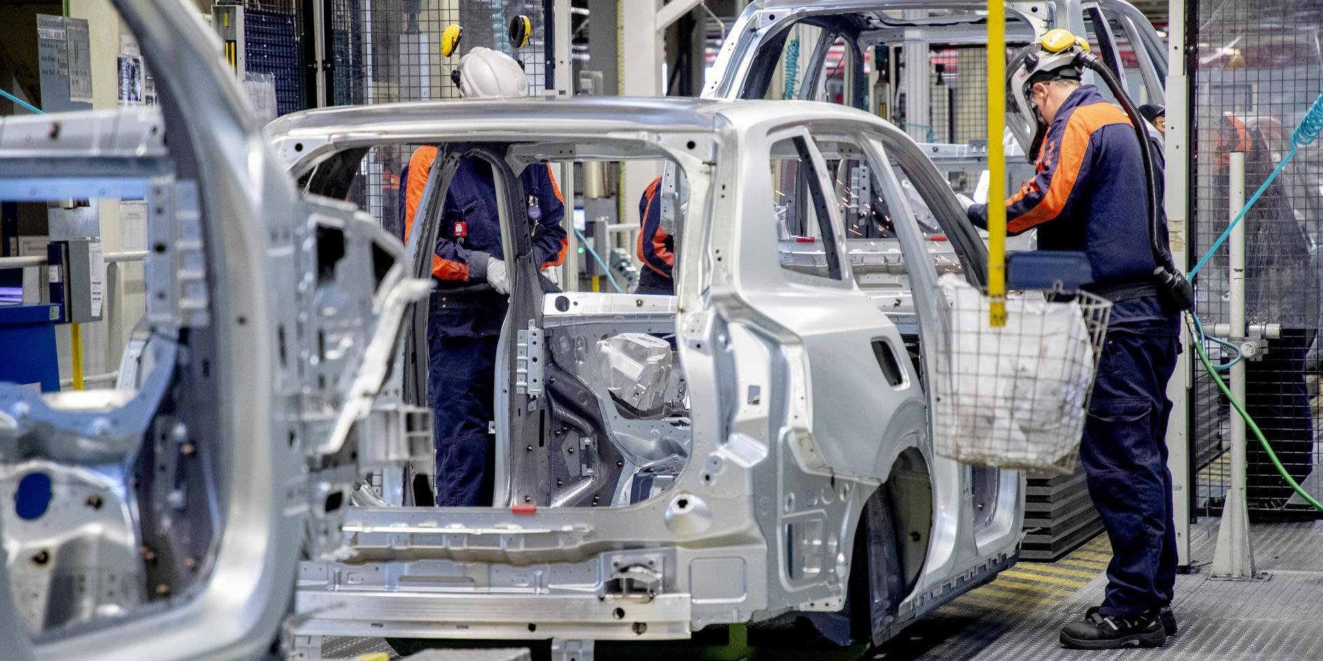 Produktionsstoppet på Volvo Cars fabrik i Torslanda förlängs. Arkivbild.