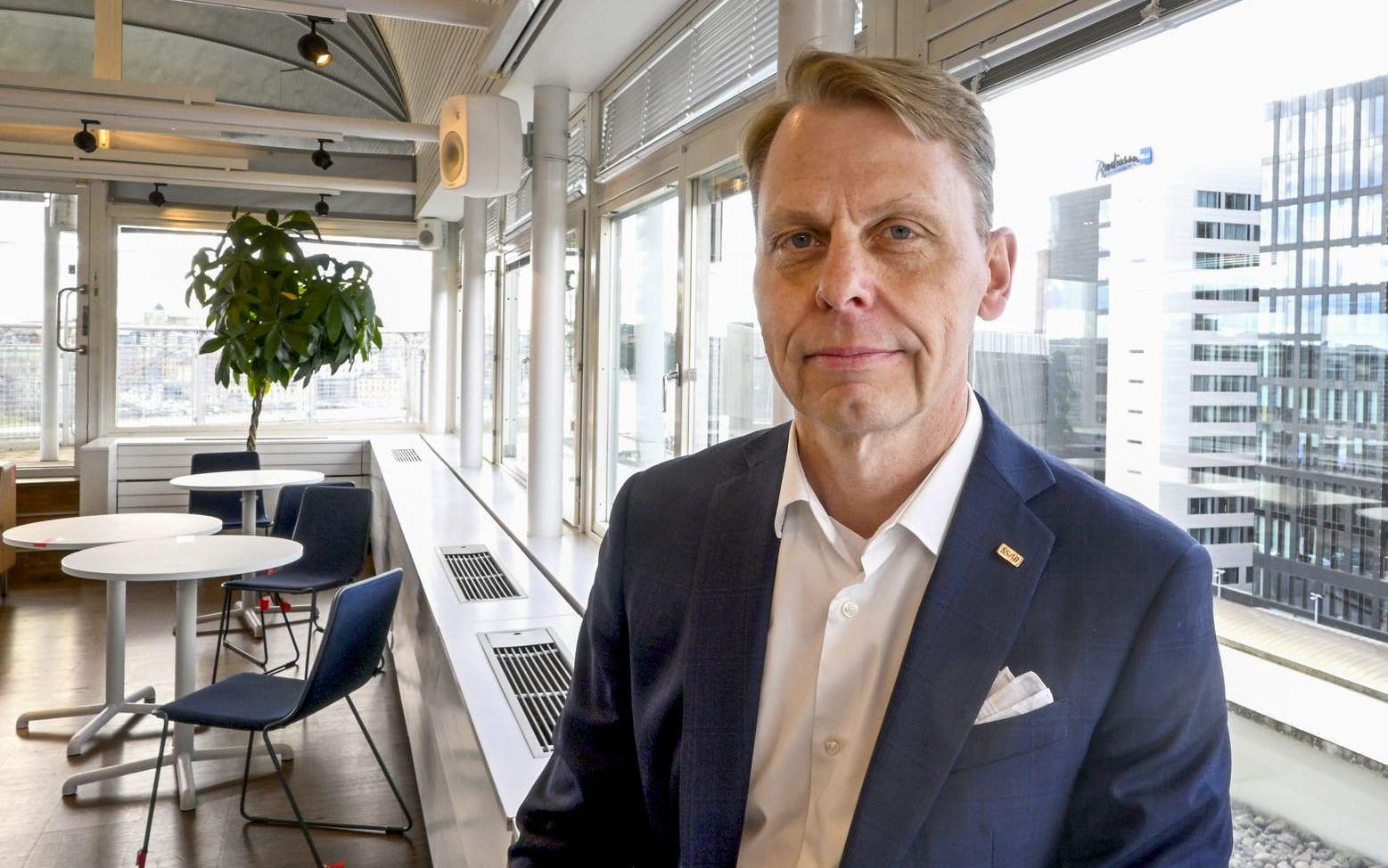 Carl Orrling är teknisk chef och ansvarig för omställningskontoret på SSAB, och sitter i koncernledningen.