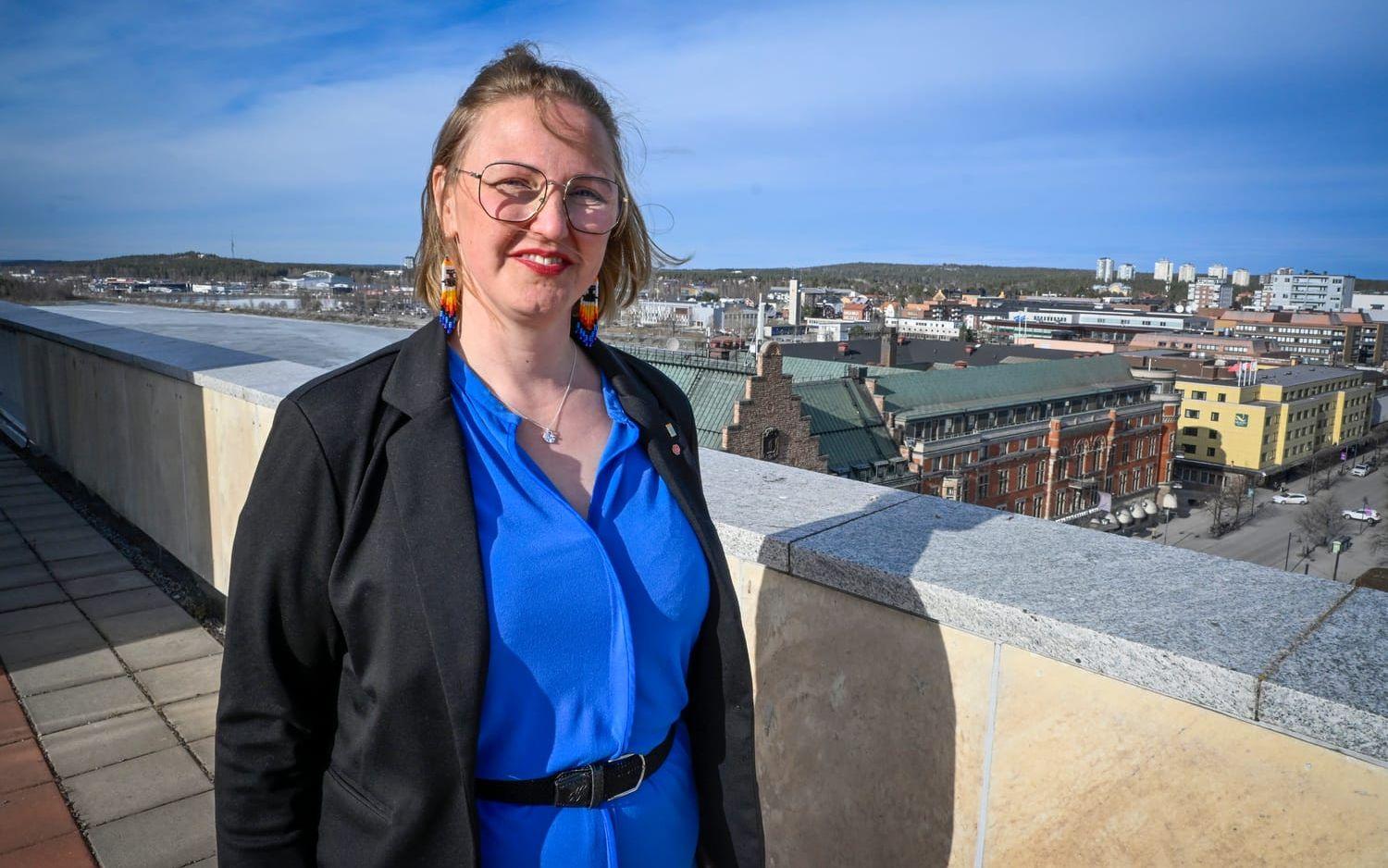 Carina Sammeli (S), kommunstyrelsens ordförande i Luleå. 