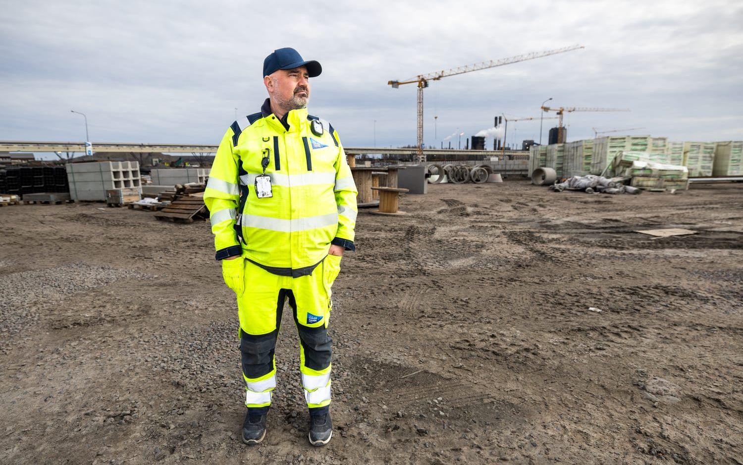 Robert Ridefors har jobbat på SSAB och var till och med förra veckan säkerhetssamordnare vid Luleå hamn. Här larmade två gasdetektorer häromveckan: "Folk är mycket mer medvetna och uppmärksamma på symtom", säger han. 