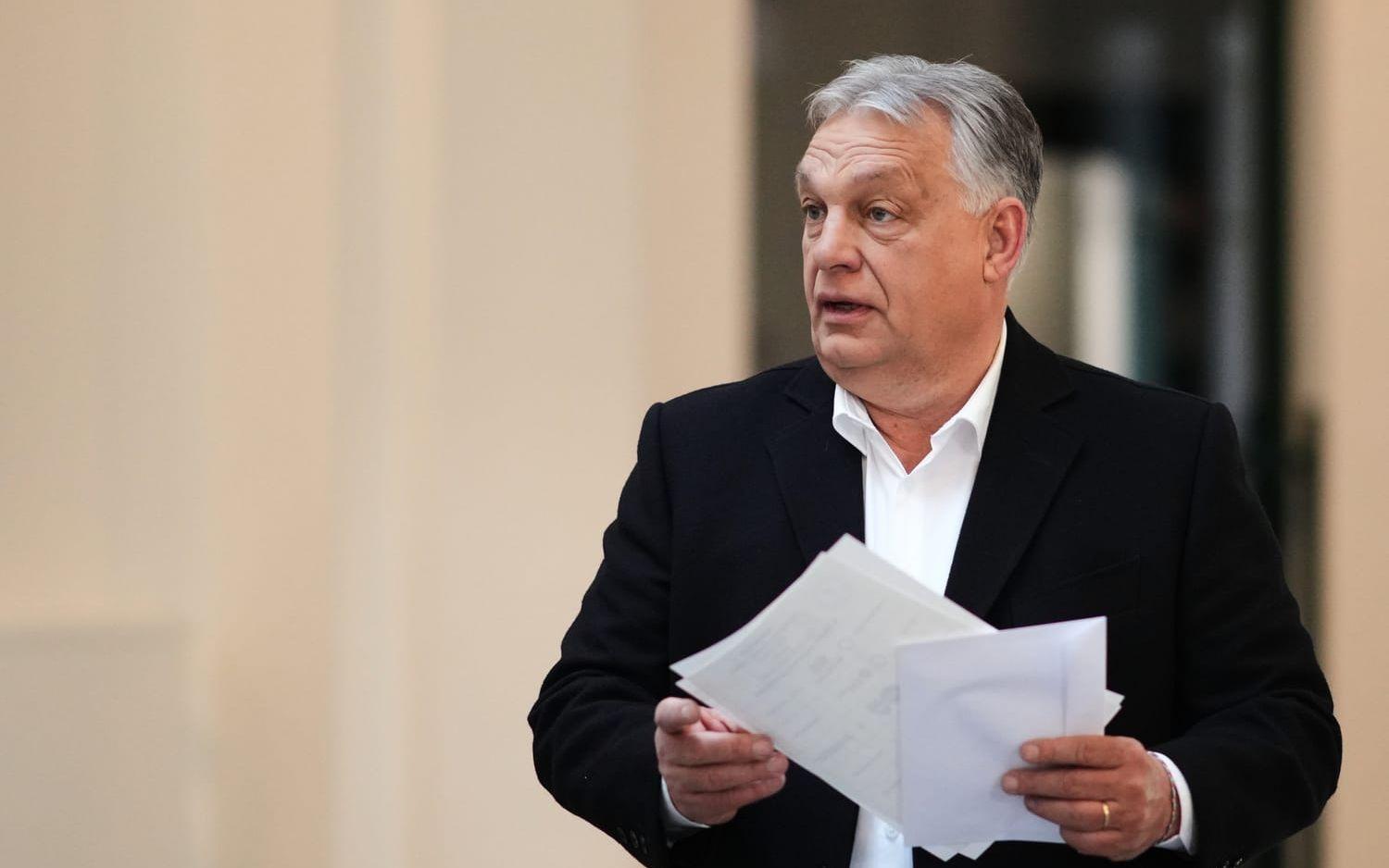 Ungerns avgående premiärminister Viktor Orbán. Arkivbild. 