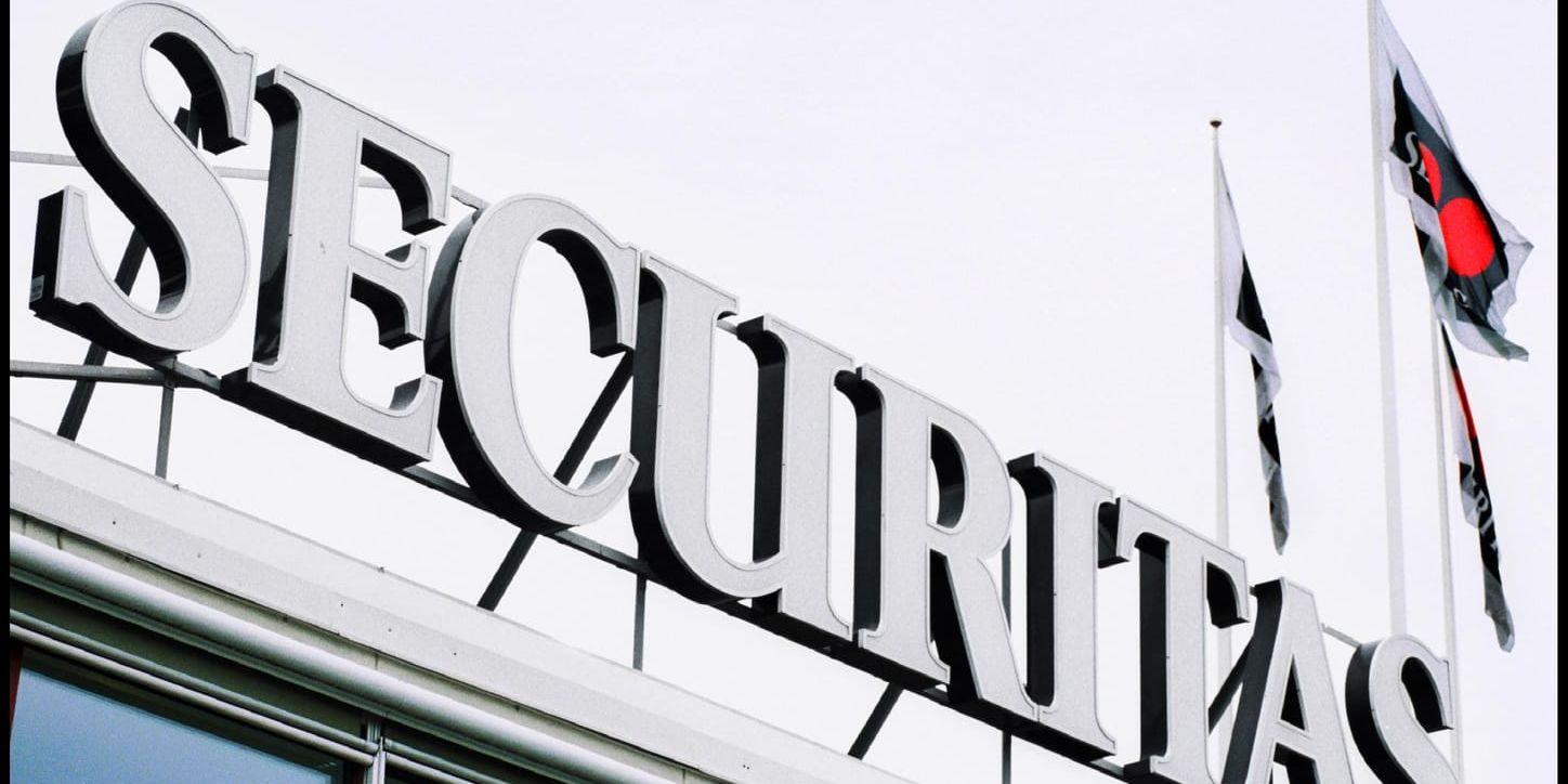 Säkerhetskoncernen Securitas redovisar bokslut för 2017. Arkivbild.
