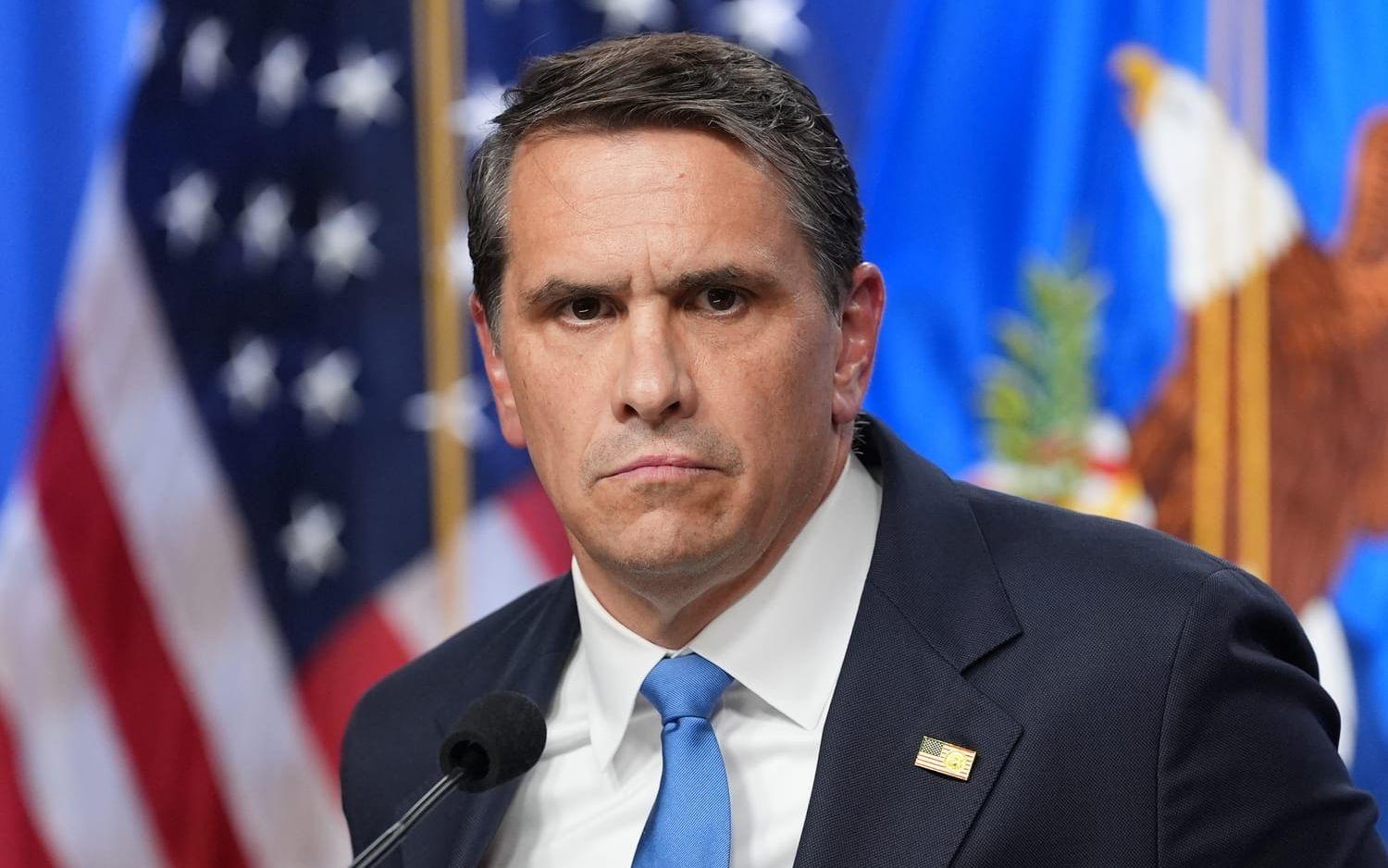  USA tillförordnade justitieminister Todd Blanche den 21 april.