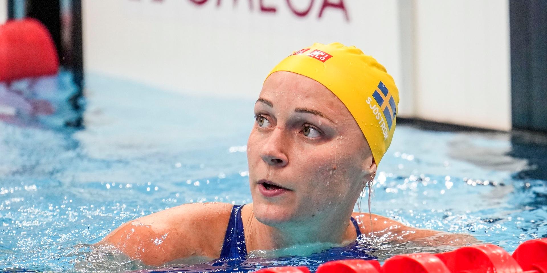 Sarah Sjöström är klar för OS-final på 100 meter fritt.