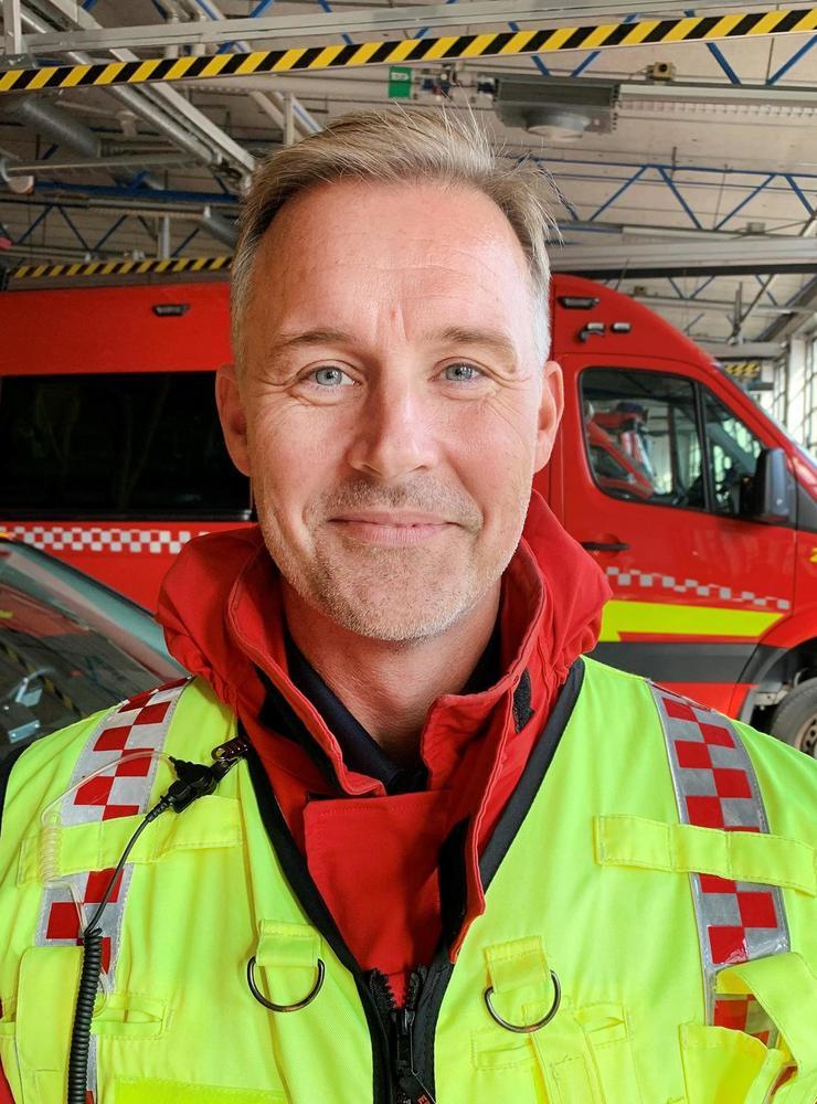 Kenny Thuresson är insatsledare vid räddningstjänsten i Storgöteborg.