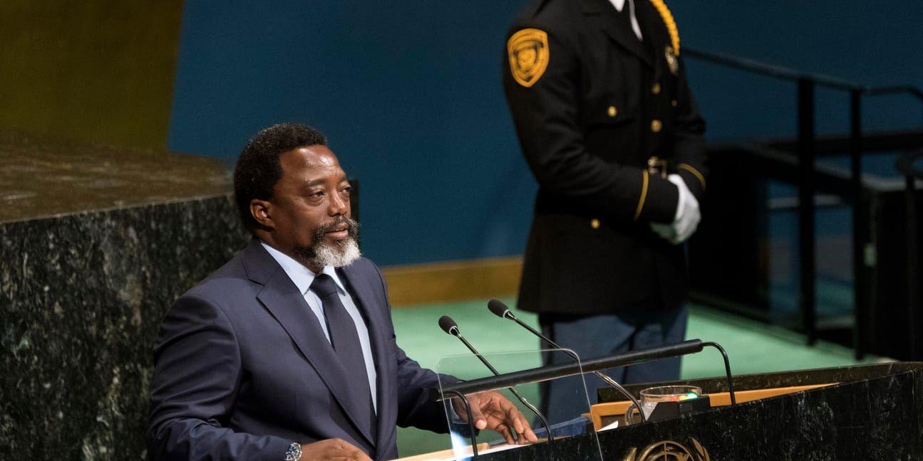 Joseph Kabila under sitt FN-tal.