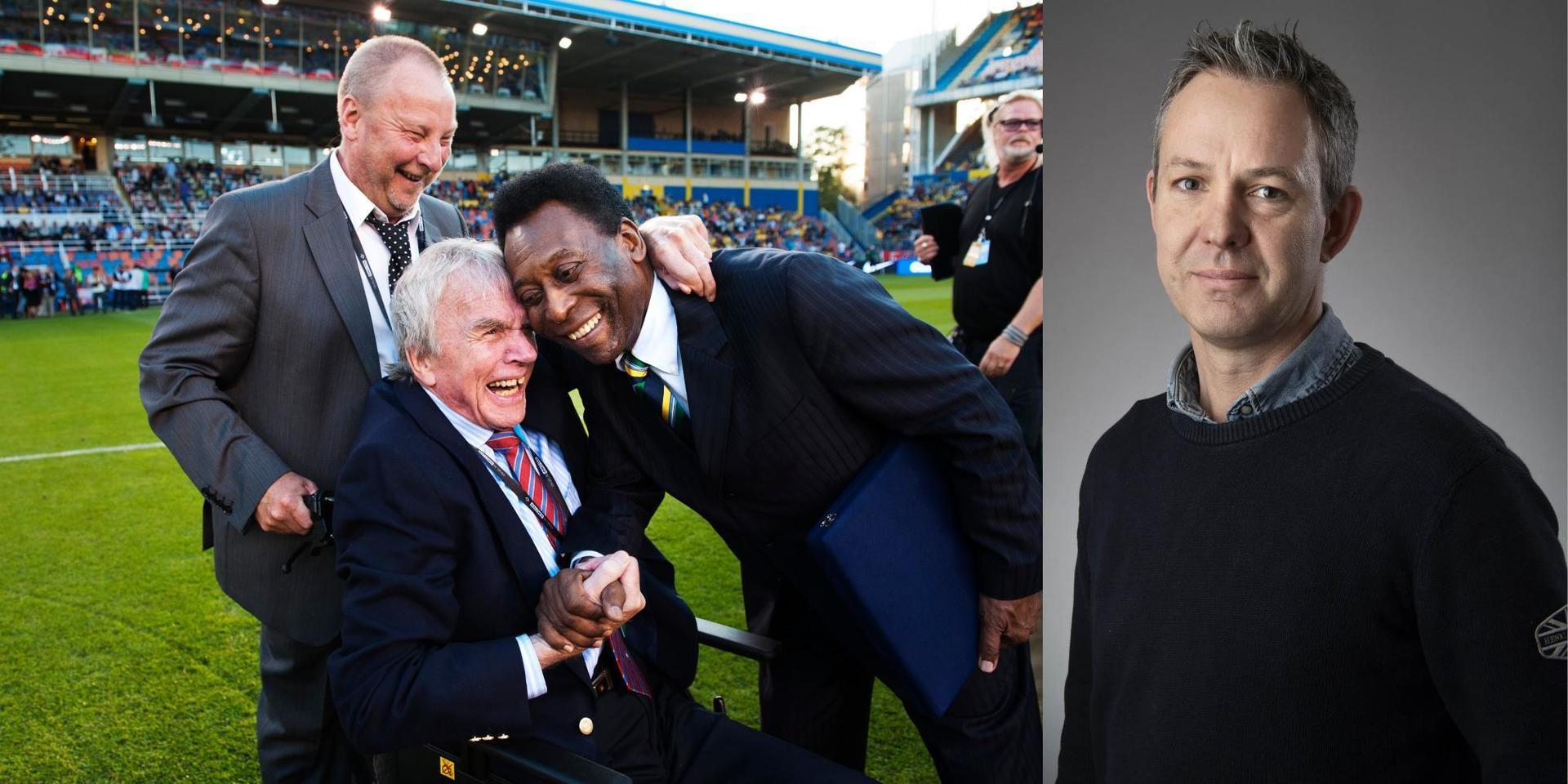 I augusti 2012 träffades Agne Simonsson och finalmotståndaren från VM 1958, Pelé, på Råsunda i Solna. 