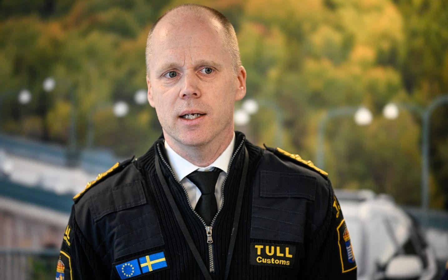 Att Sverige utnyttjas som transitland för narkotikasmuggling märks framför allt på kokainet, menar Stefan Granath, chef kontrollavdelningen. Arkivbild.