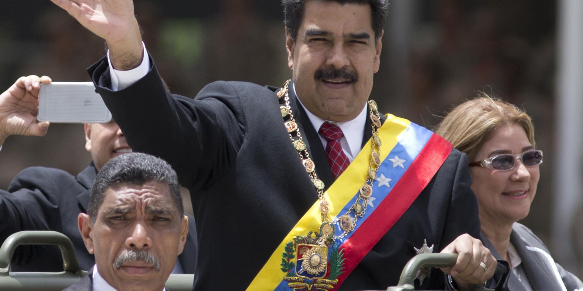 Venezuelas President Nicolas Maduro.